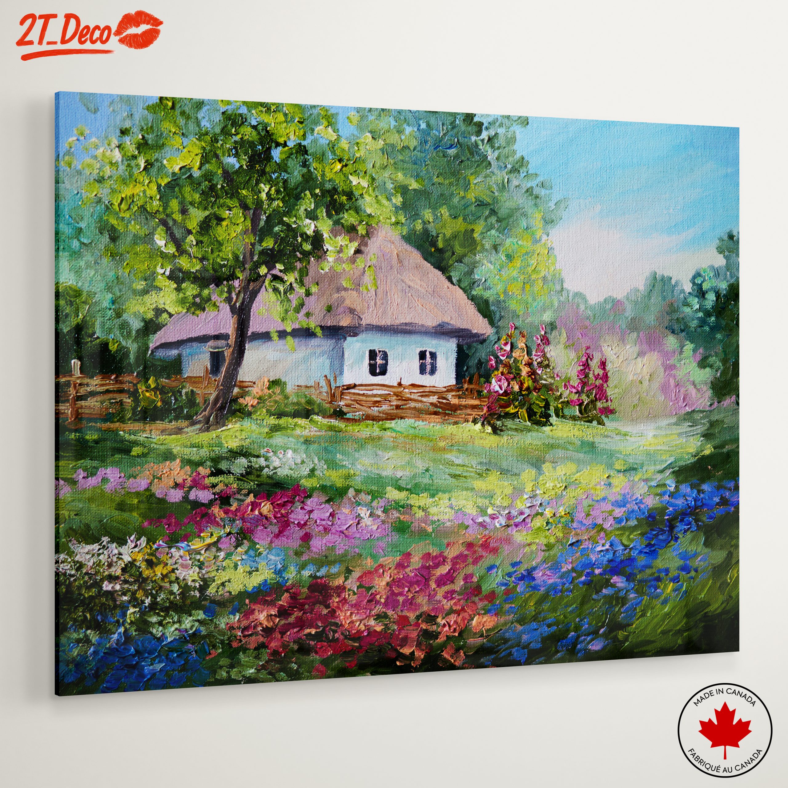 Charming Nature Landscape with Vibrant Flowers - Image 6