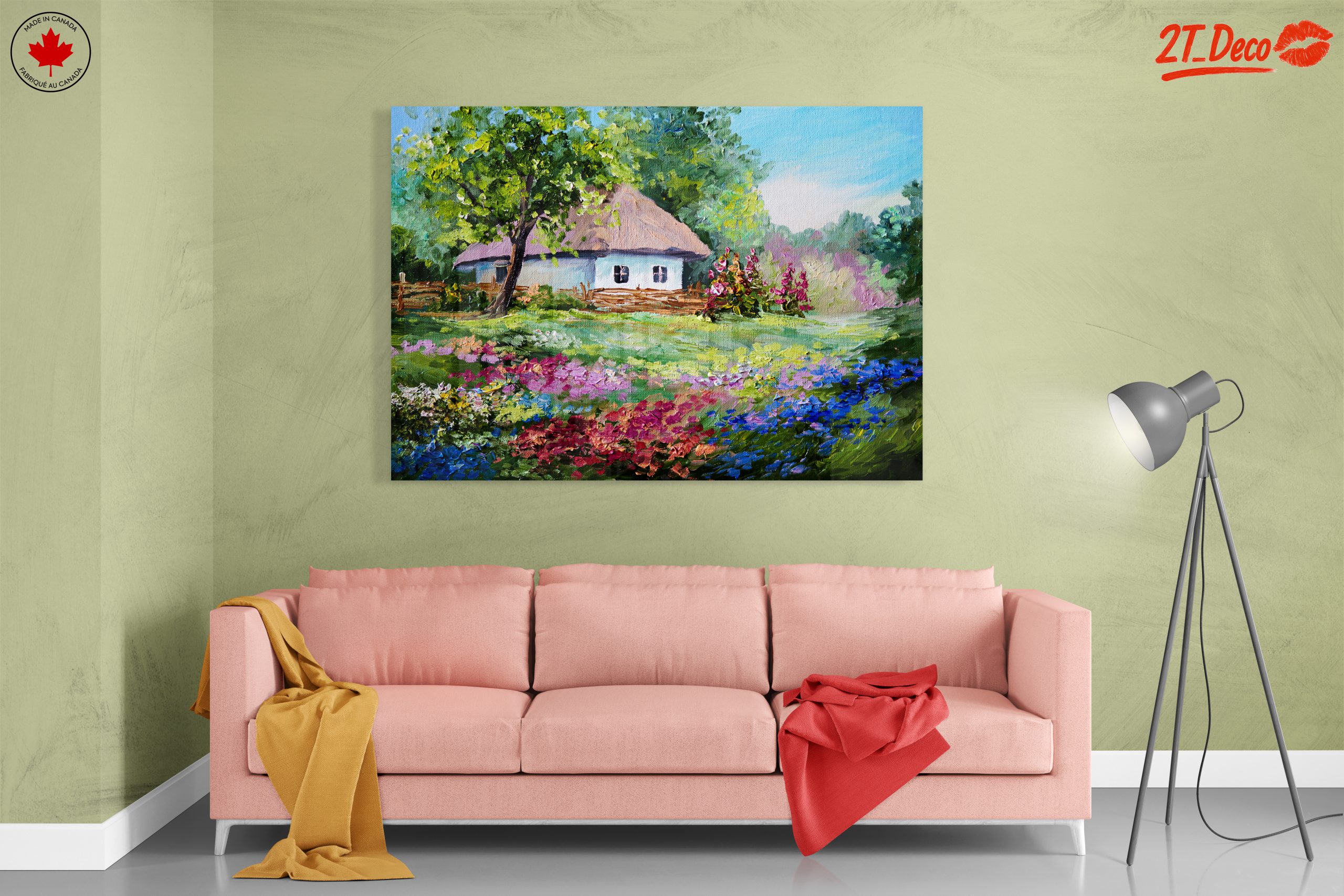 Charming Nature Landscape with Vibrant Flowers - Image 7