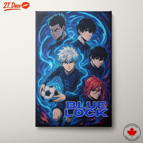 Dynamic Blue Lock Anime Characters in Action