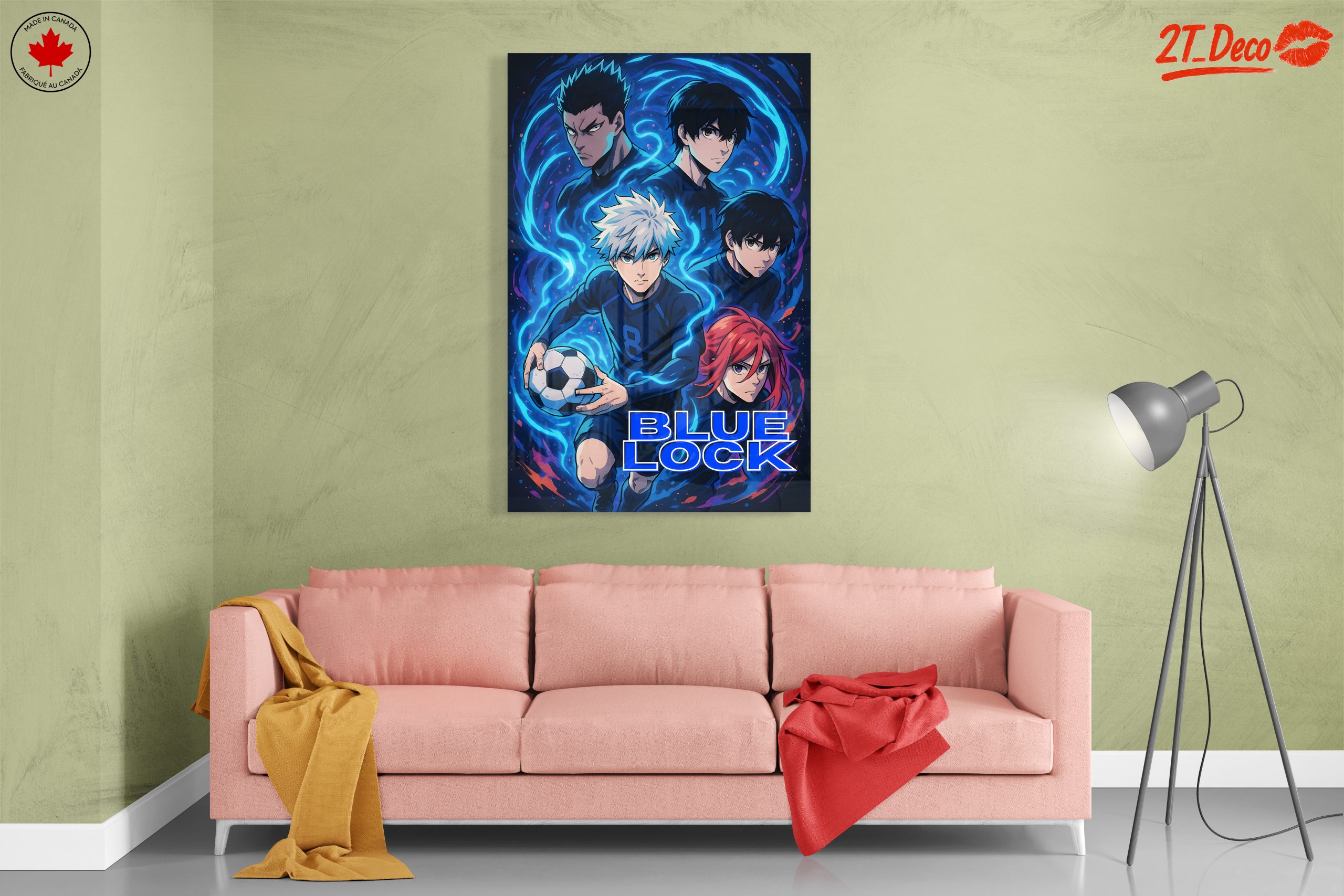 Dynamic Blue Lock Anime Characters in Action - Image 7