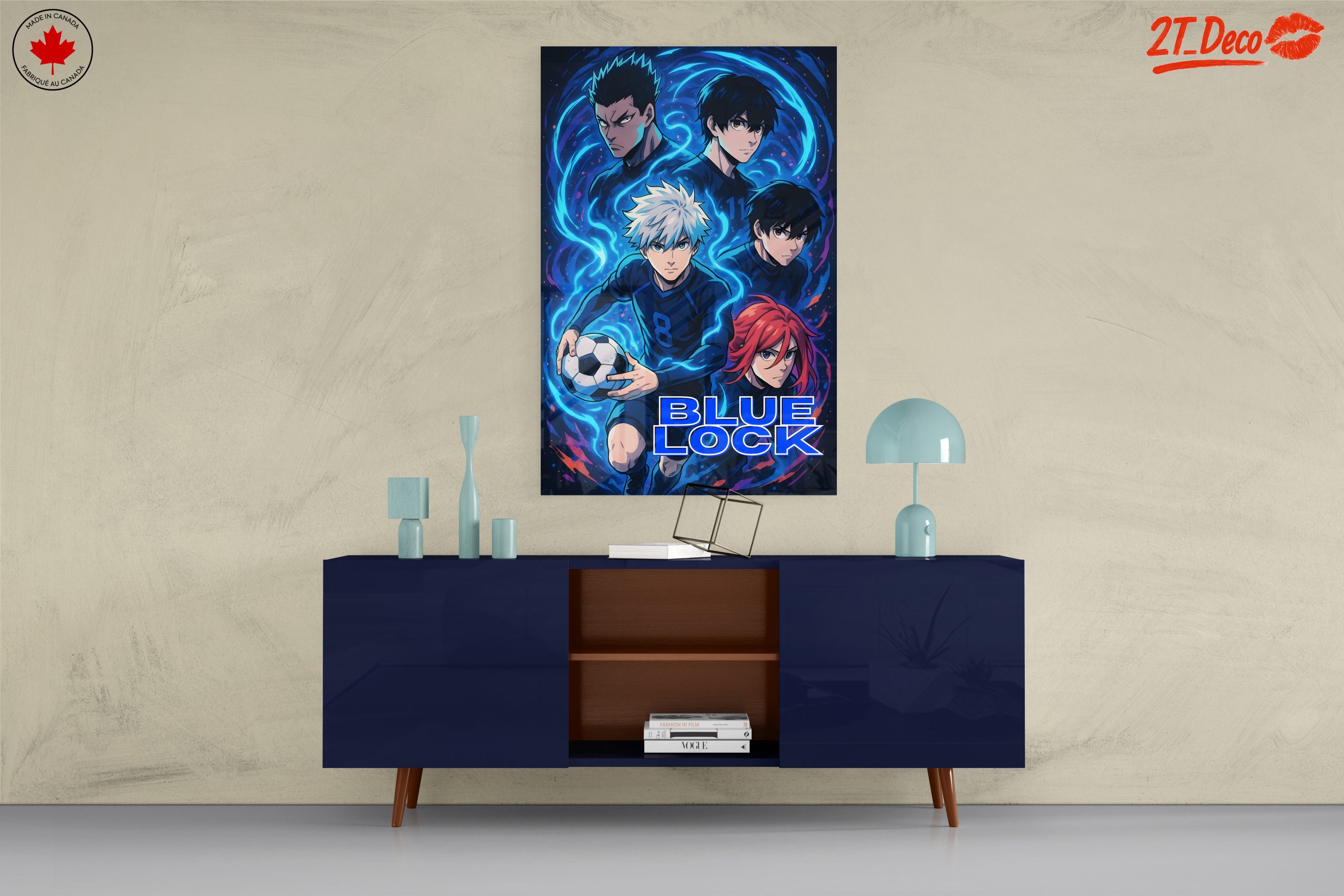 Dynamic Blue Lock Anime Characters in Action - Image 8