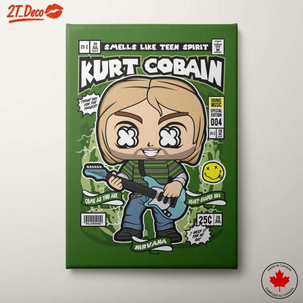 Kurt Cobain Artistic Representation