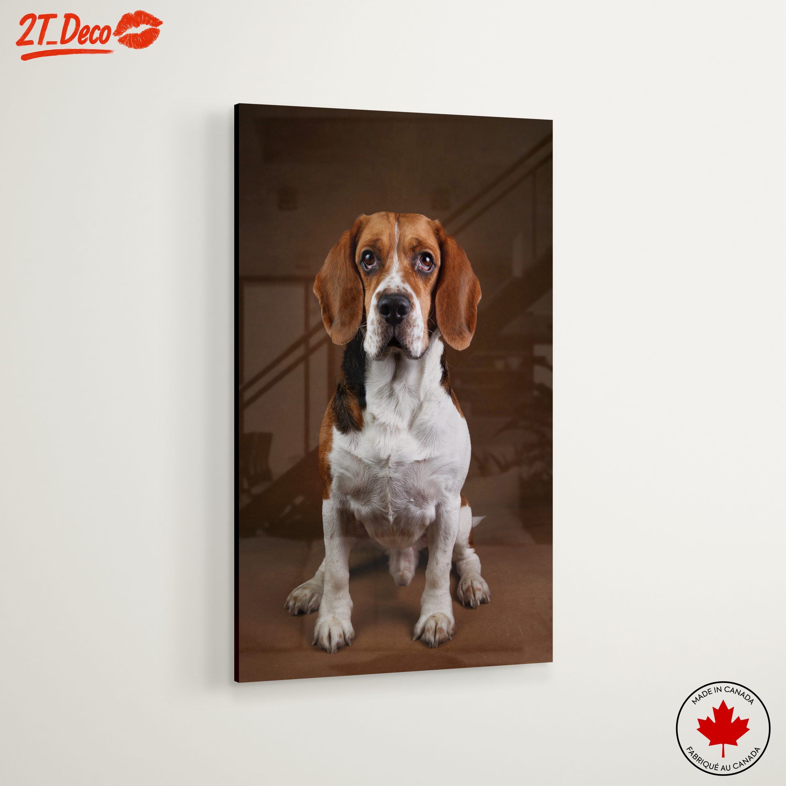 Beagle Dog Portrait in Artistic Style - Image 6