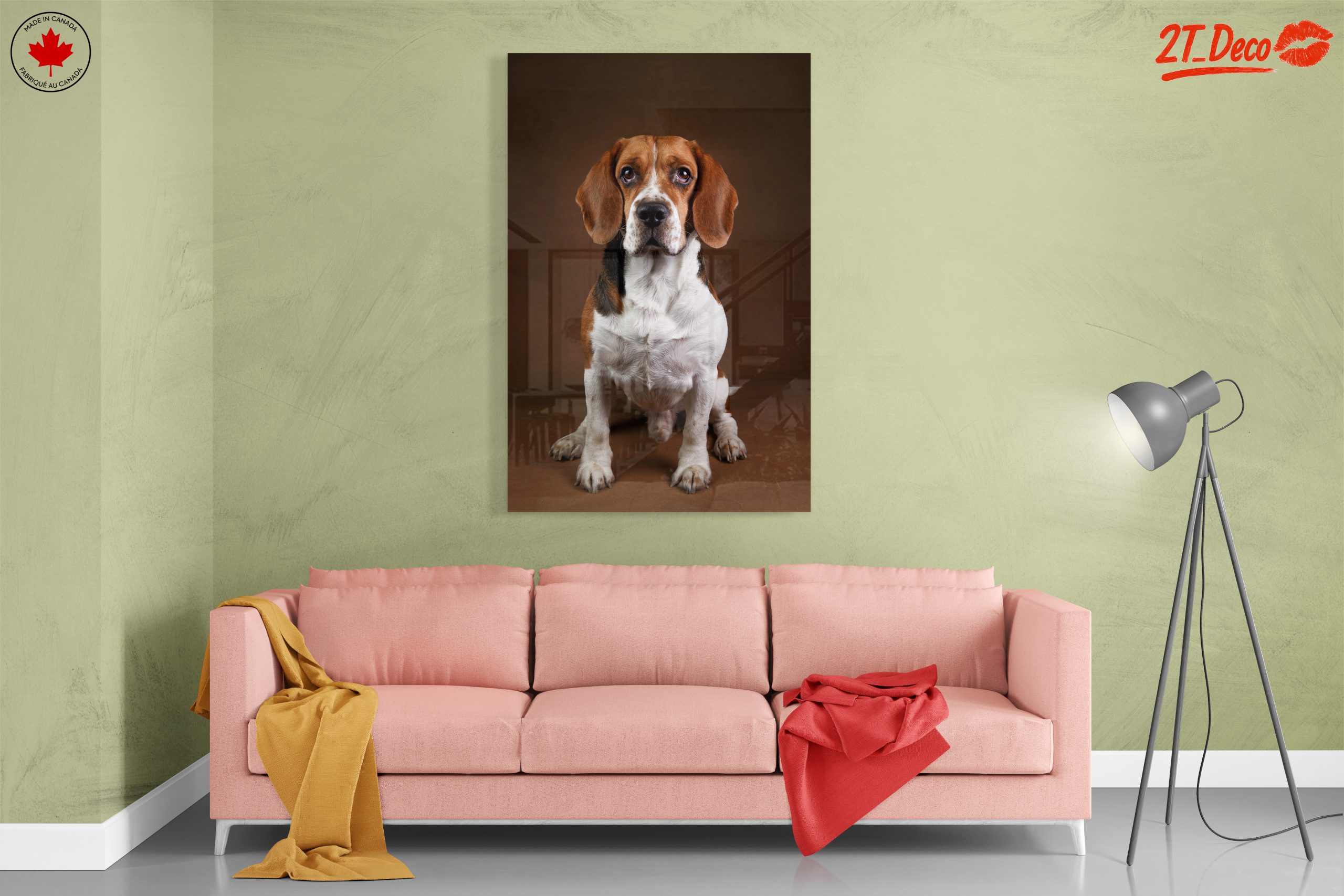 Beagle Dog Portrait in Artistic Style - Image 7