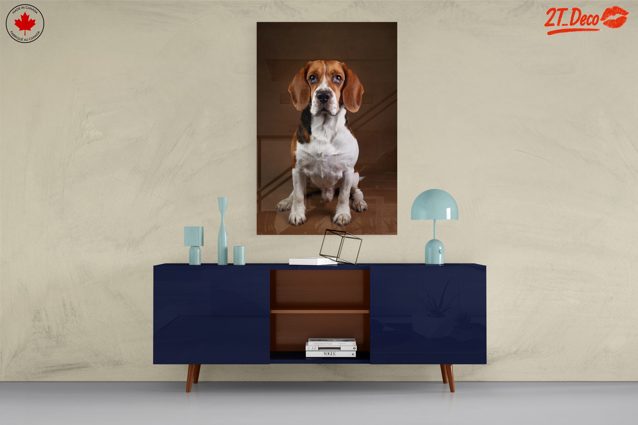 Beagle Dog Portrait in Artistic Style - Image 8