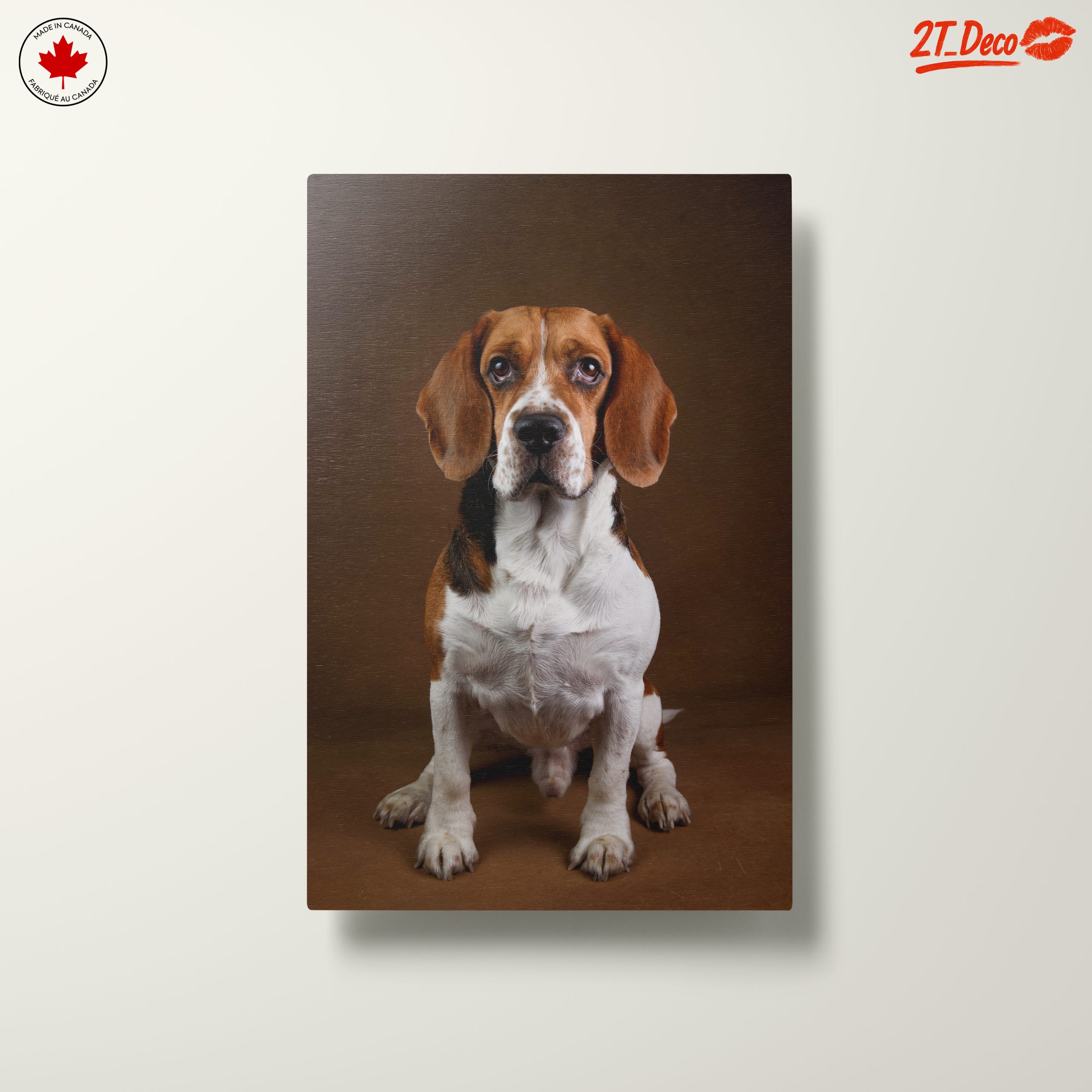 Beagle Dog Portrait in Artistic Style - Image 10