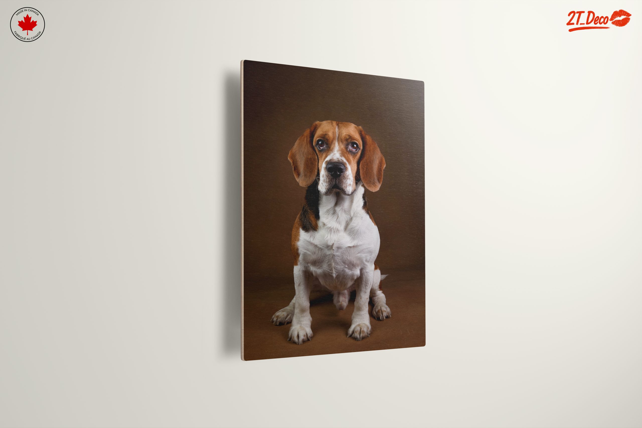 Beagle Dog Portrait in Artistic Style - Image 13