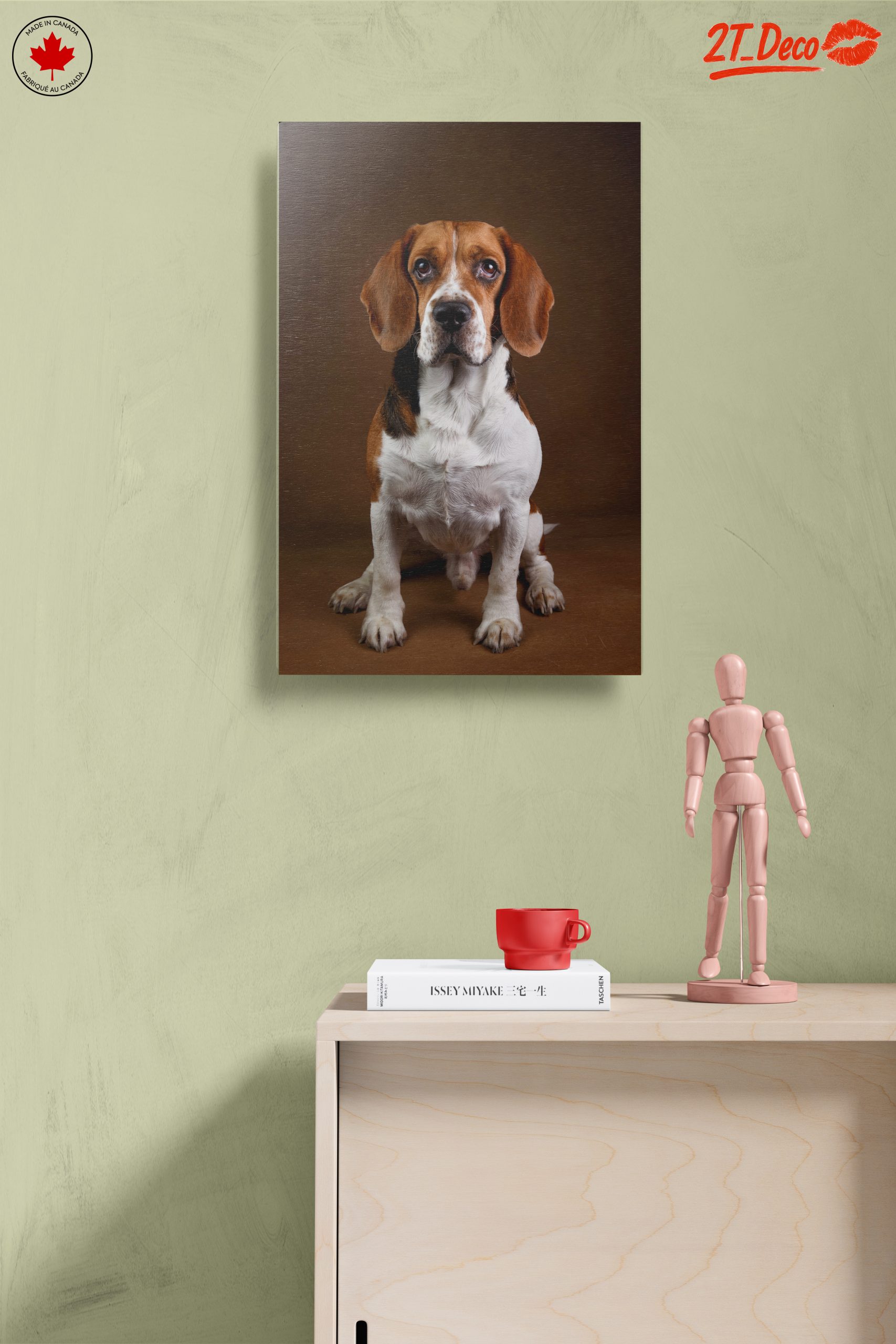 Beagle Dog Portrait in Artistic Style - Image 14
