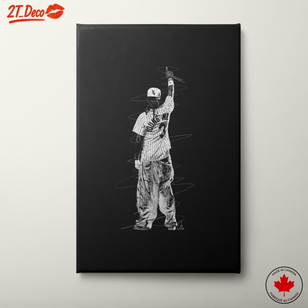 Dynamic Hip Hop Cultural Artwork Featuring Urban Style