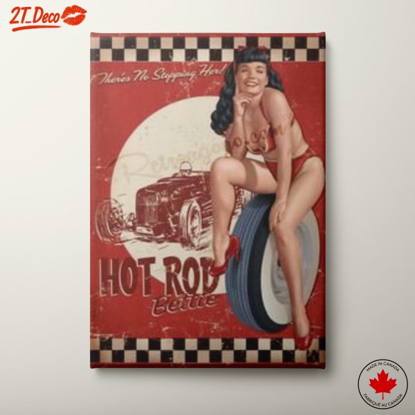 Vintage Hot Rod Art Featuring Classic Cars