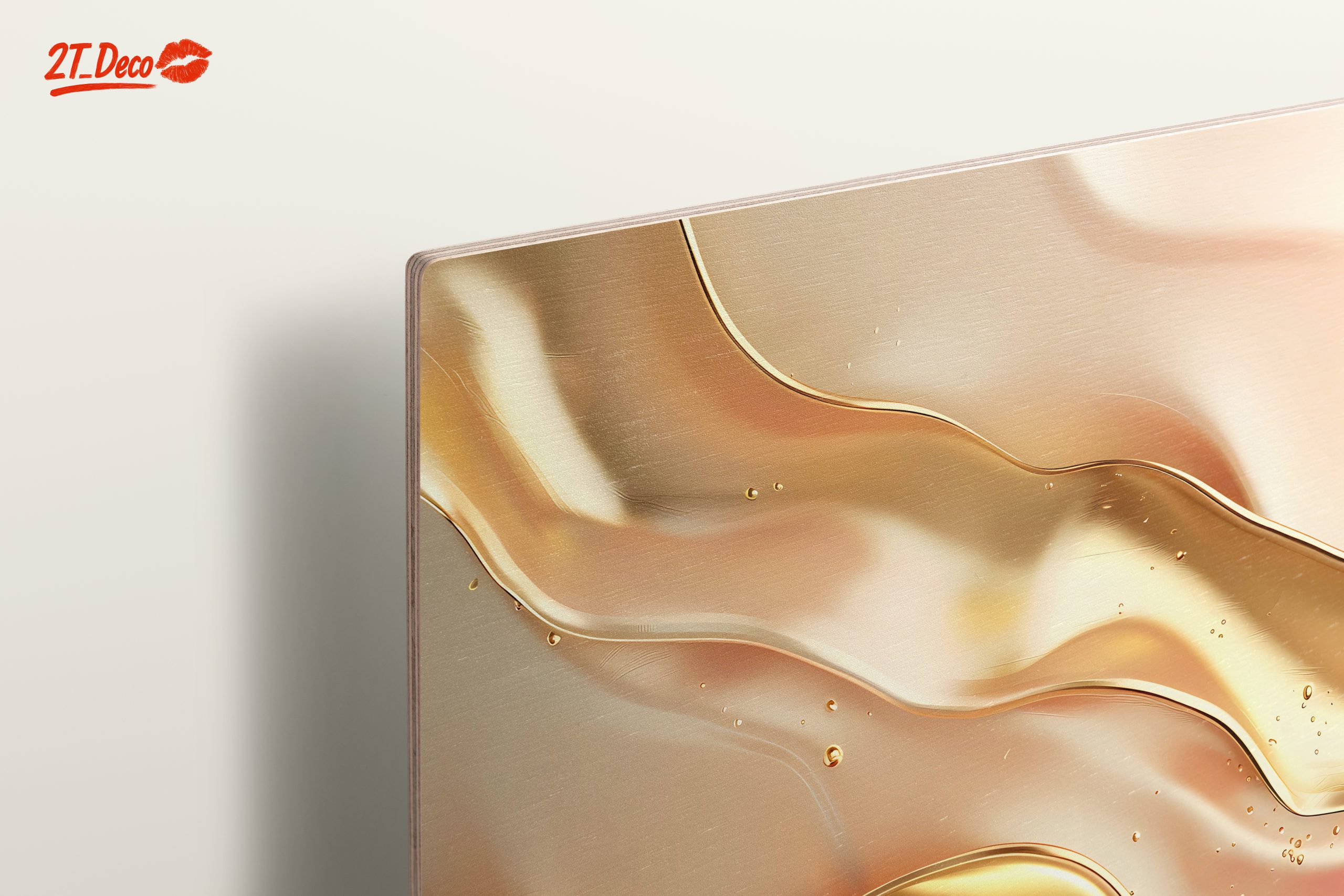Elegant Gold Abstract Waves - Image 15