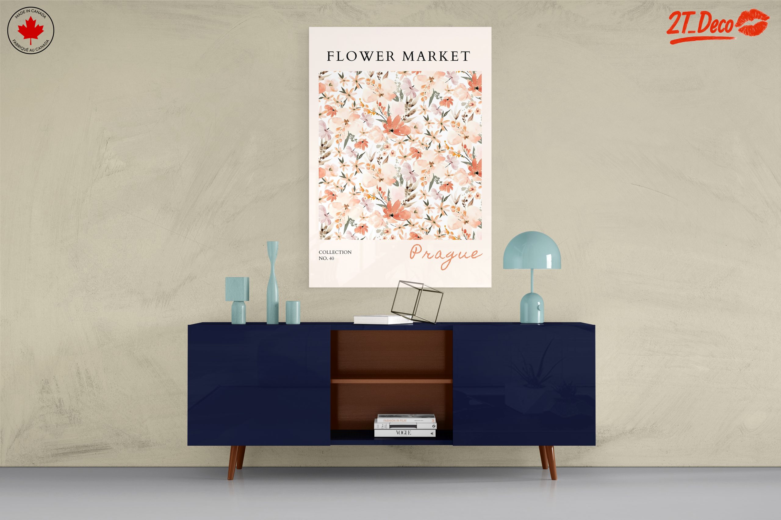 Floral Pattern Art Inspired by Prague - Image 8