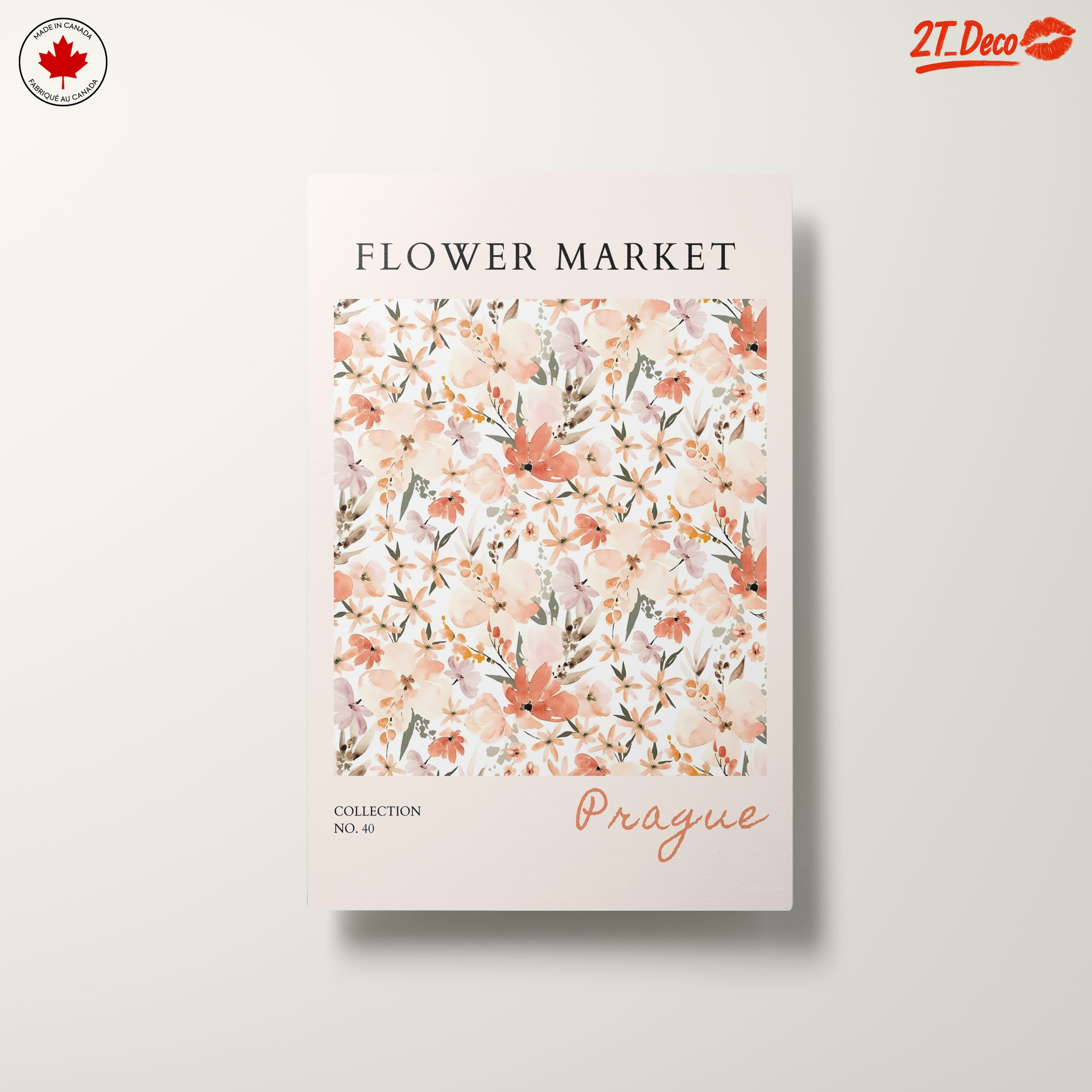 Floral Pattern Art Inspired by Prague - Image 10