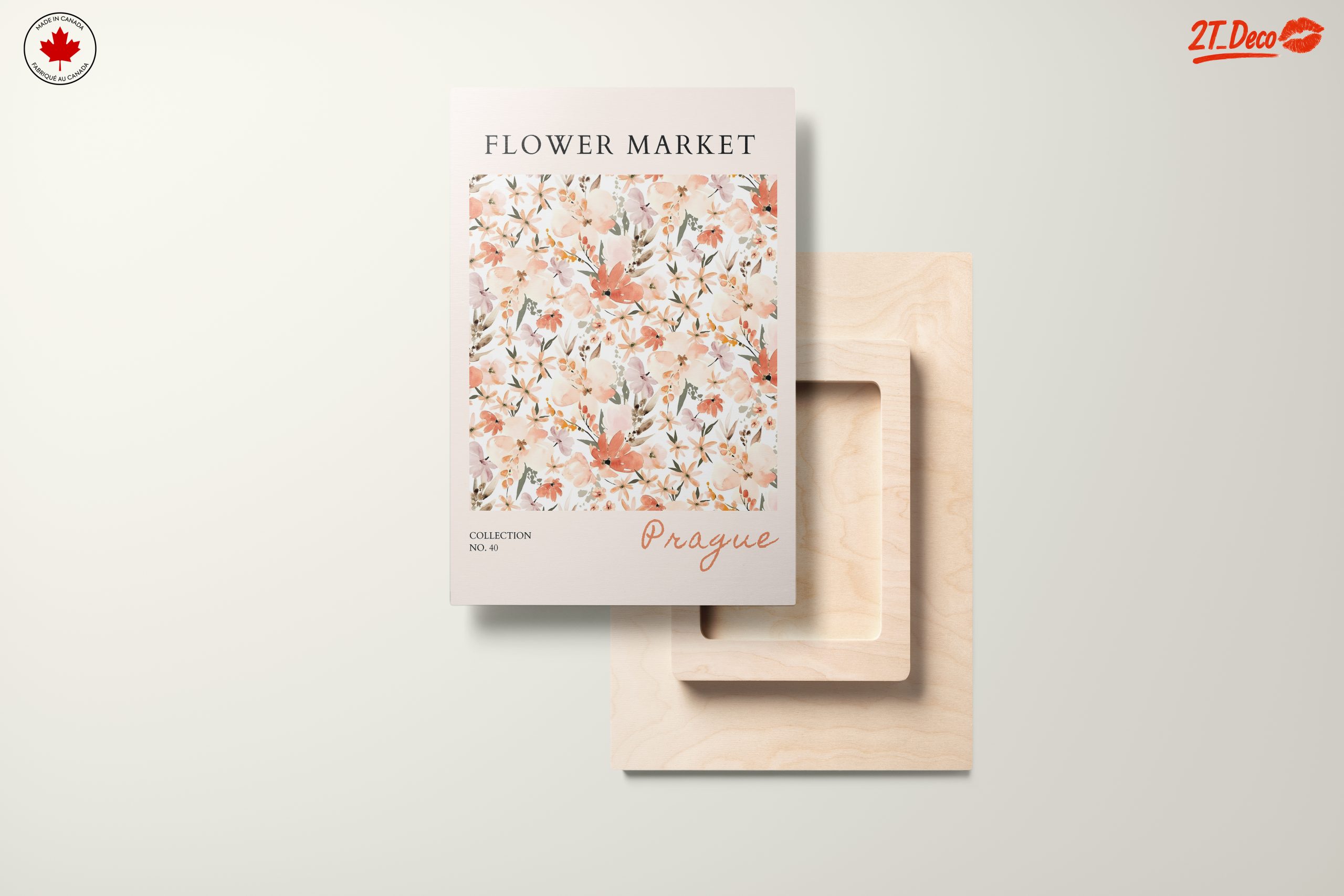 Floral Pattern Art Inspired by Prague - Image 11