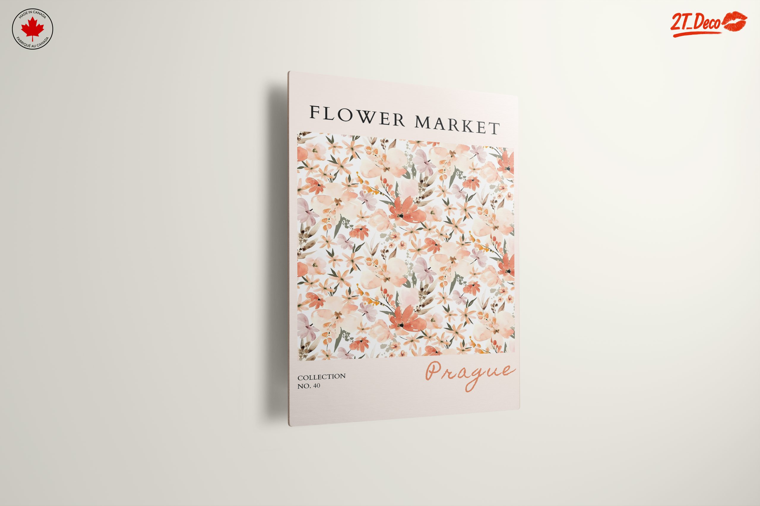 Floral Pattern Art Inspired by Prague - Image 13