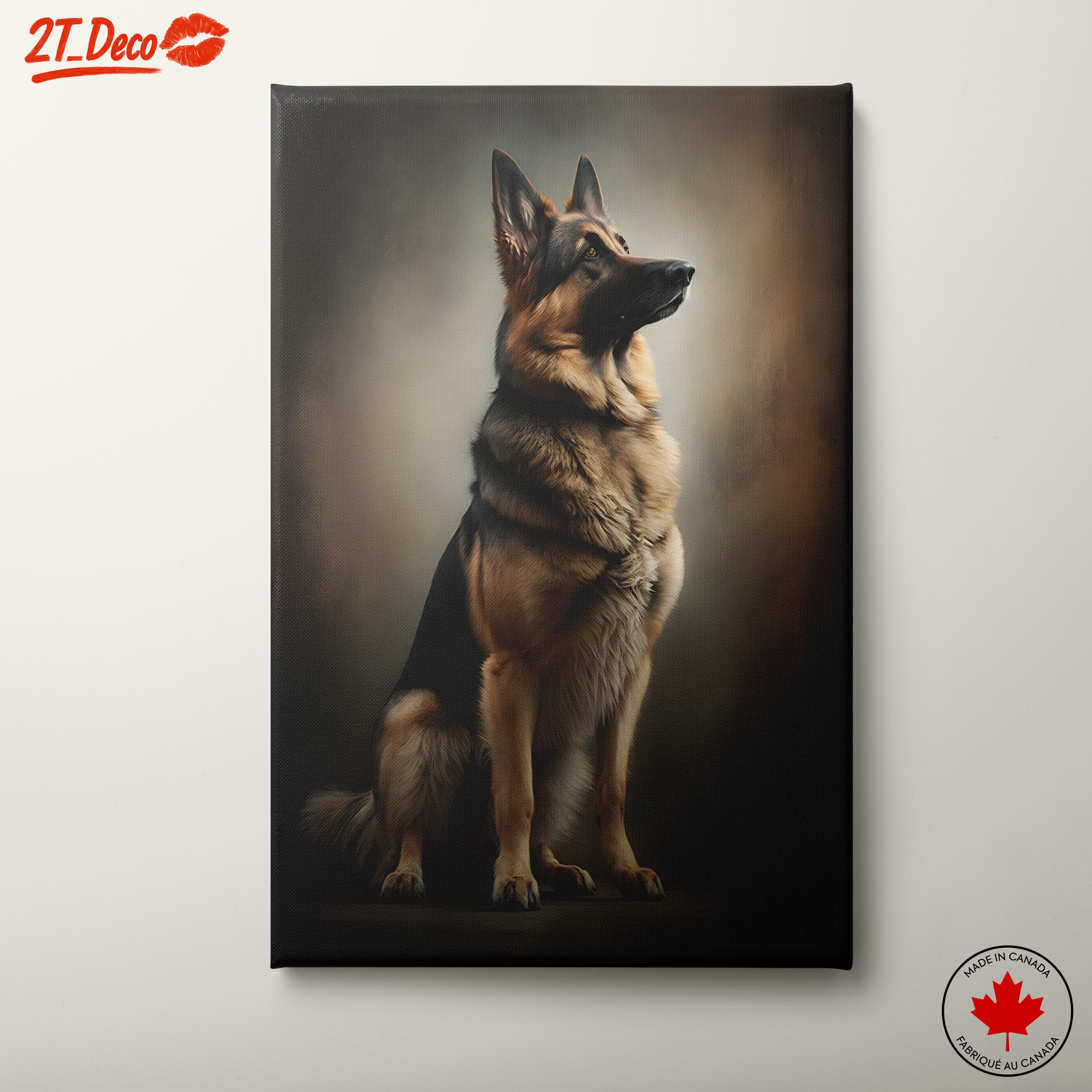 Majestic German Shepherd Wall Art