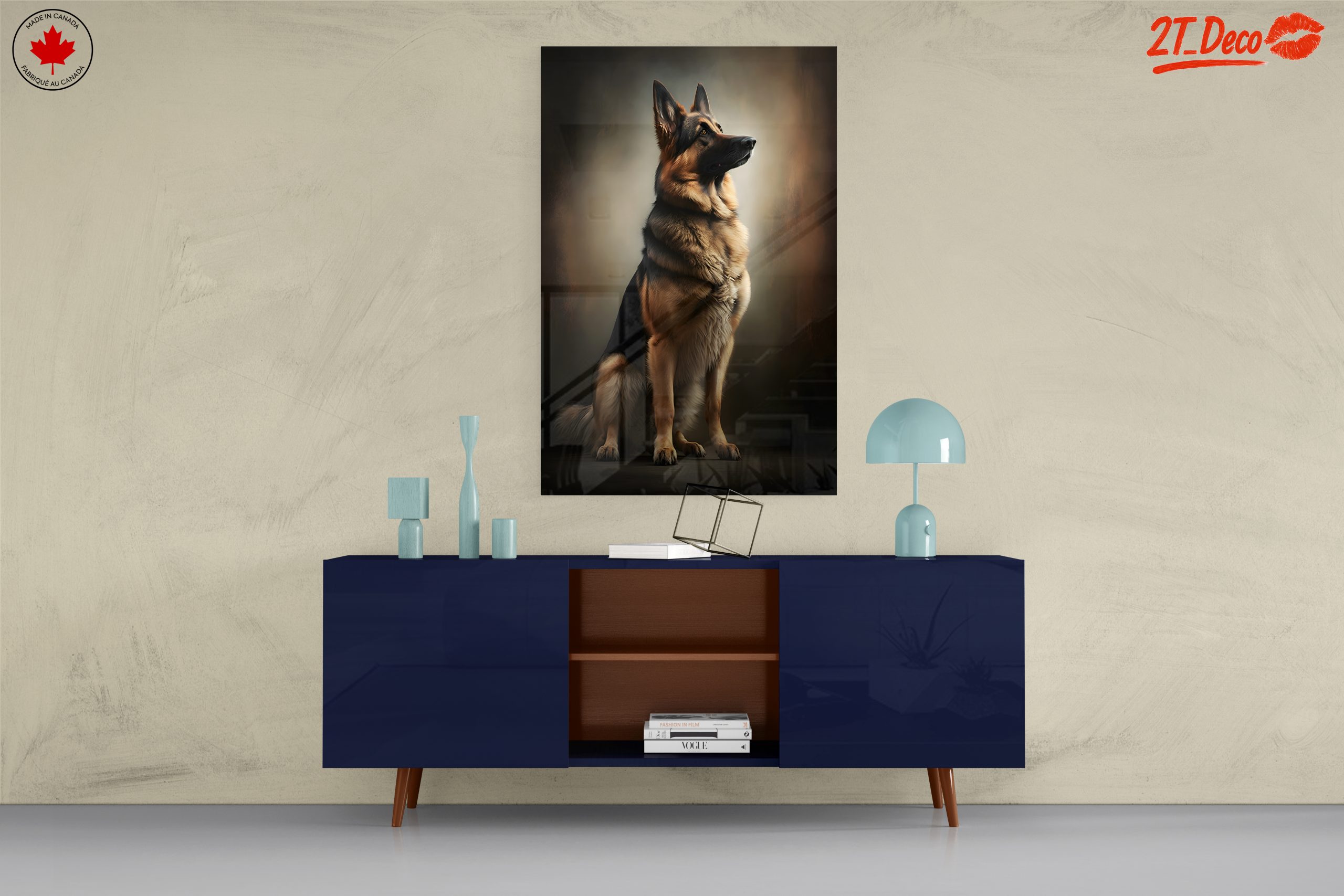 Majestic German Shepherd Wall Art - Image 8