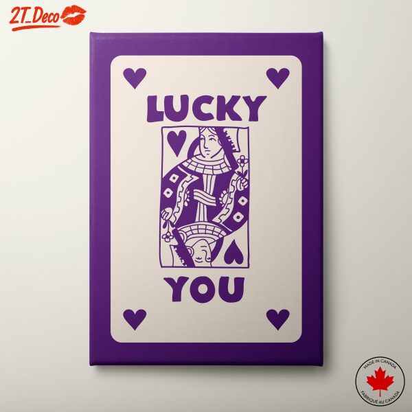 Lucky You Playing Card Design 2