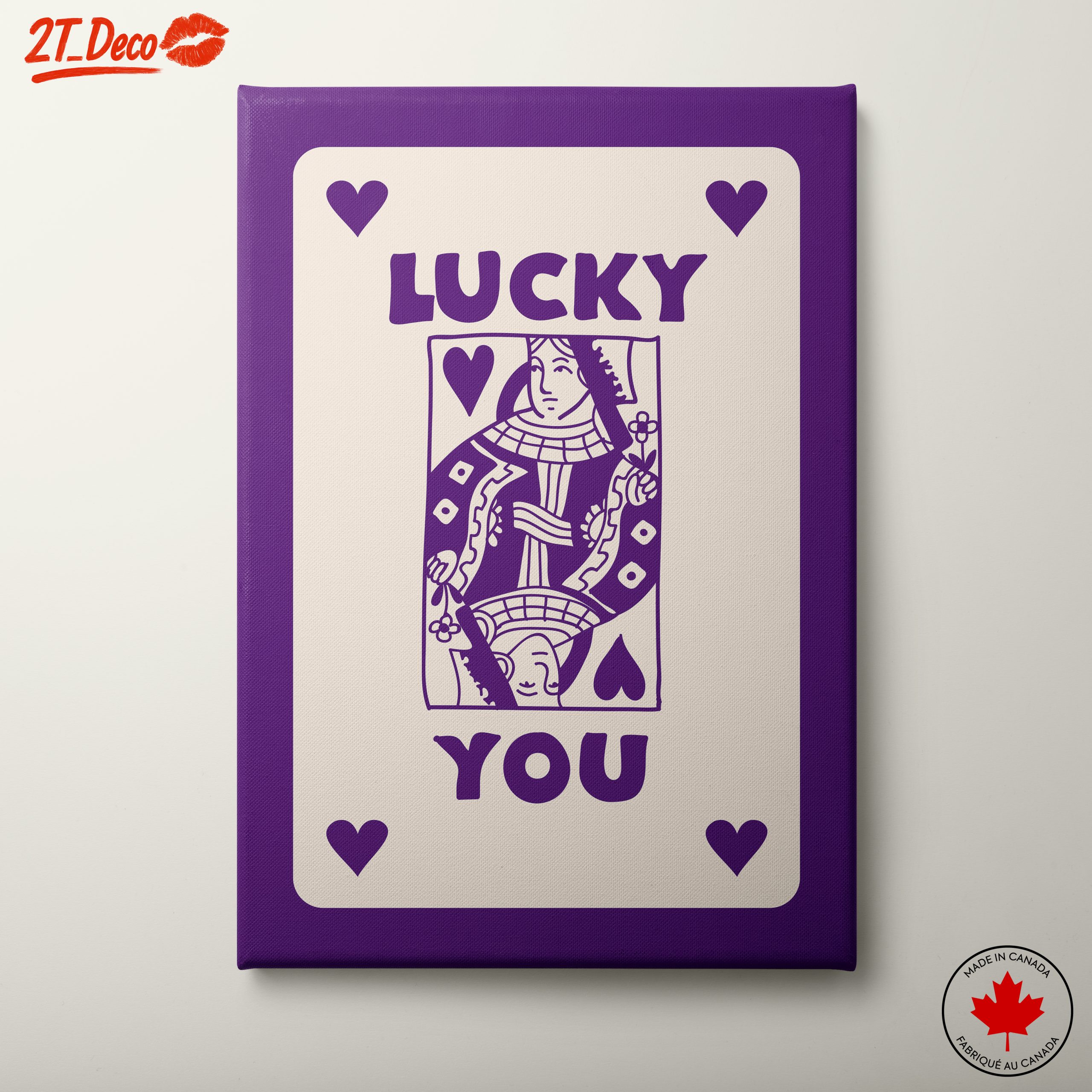 Lucky You Playing Card Design 2