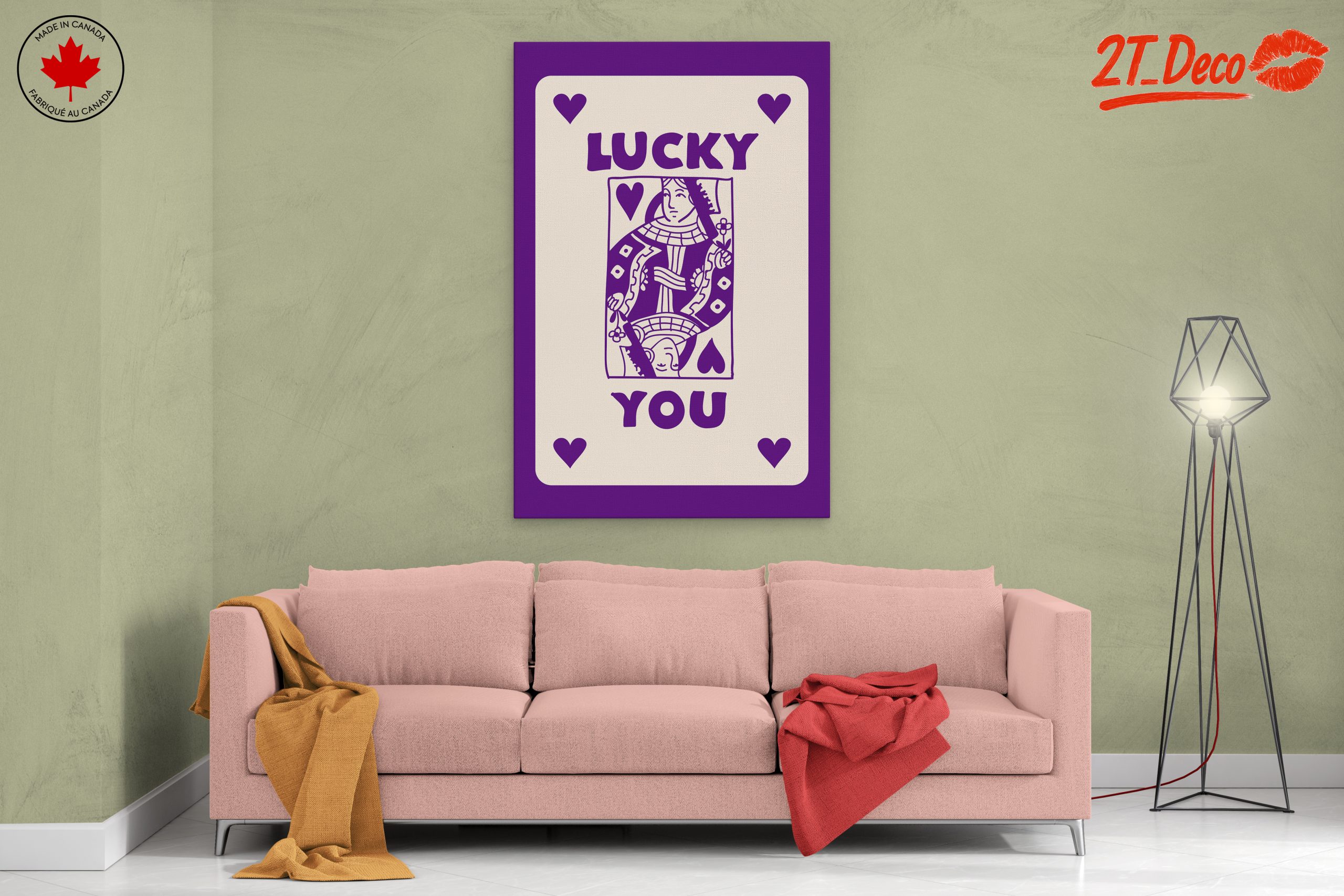 Lucky You Playing Card Design 2 - Image 2