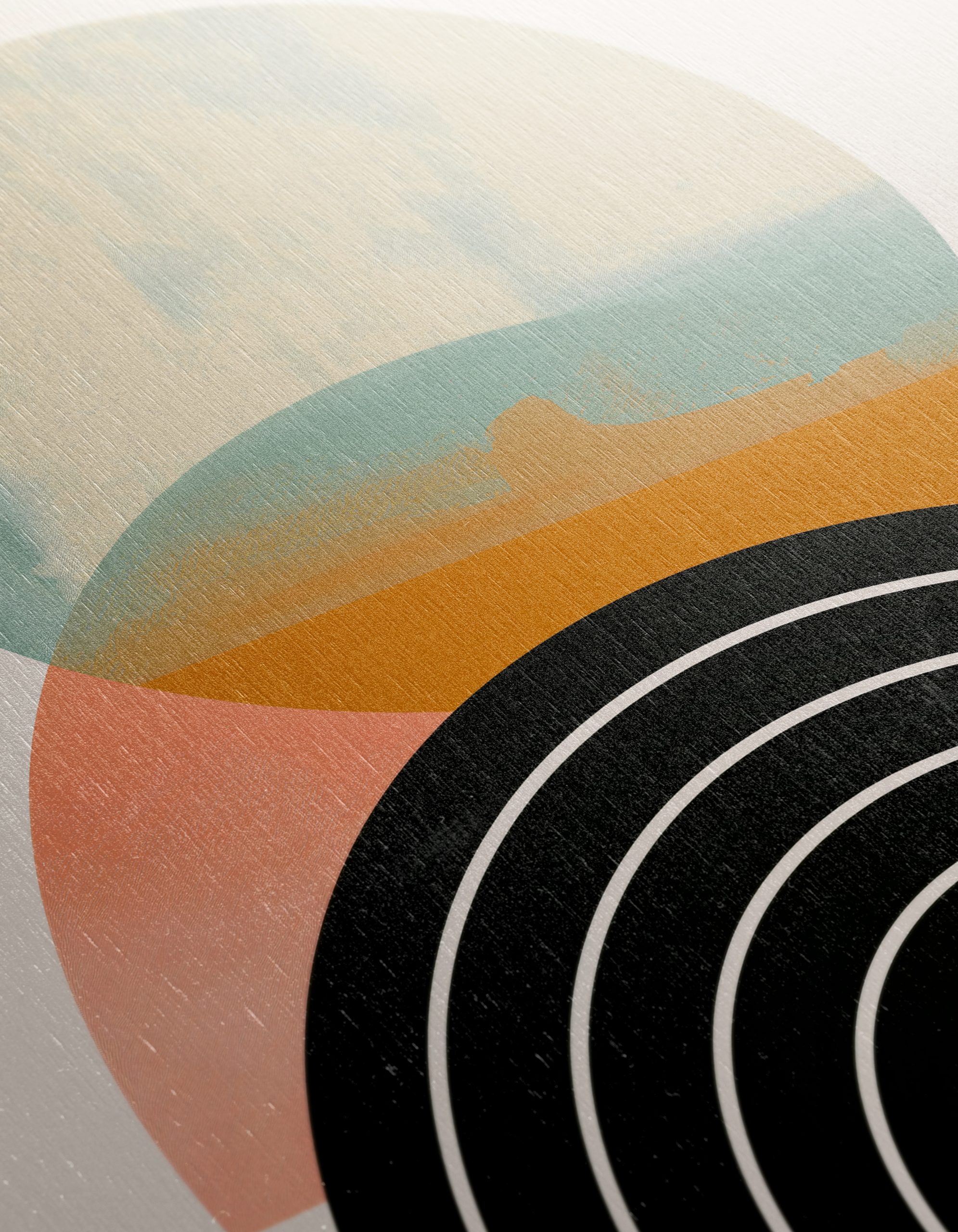 Geometric Abstract Art with Soft Colors - Image 12
