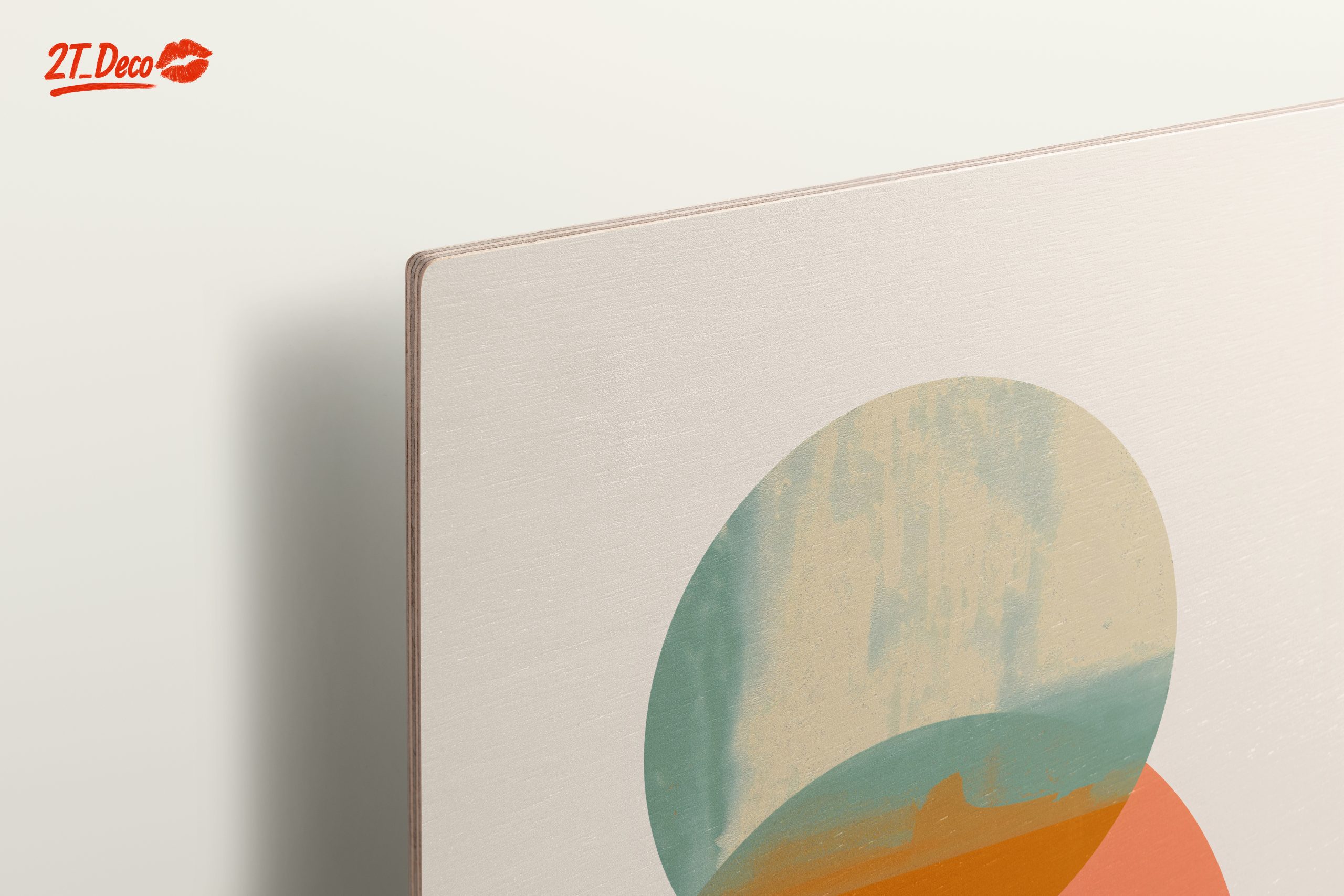 Geometric Abstract Art with Soft Colors - Image 15