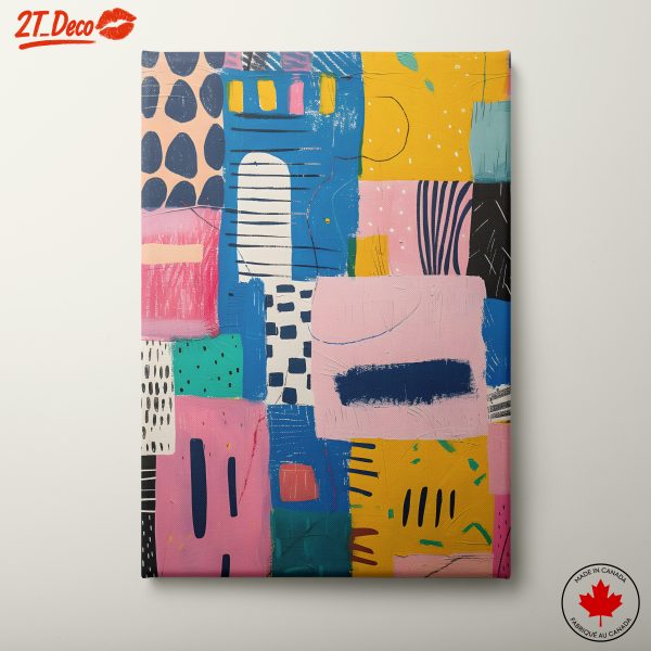 Colorful Geometric Art Wall Decor
