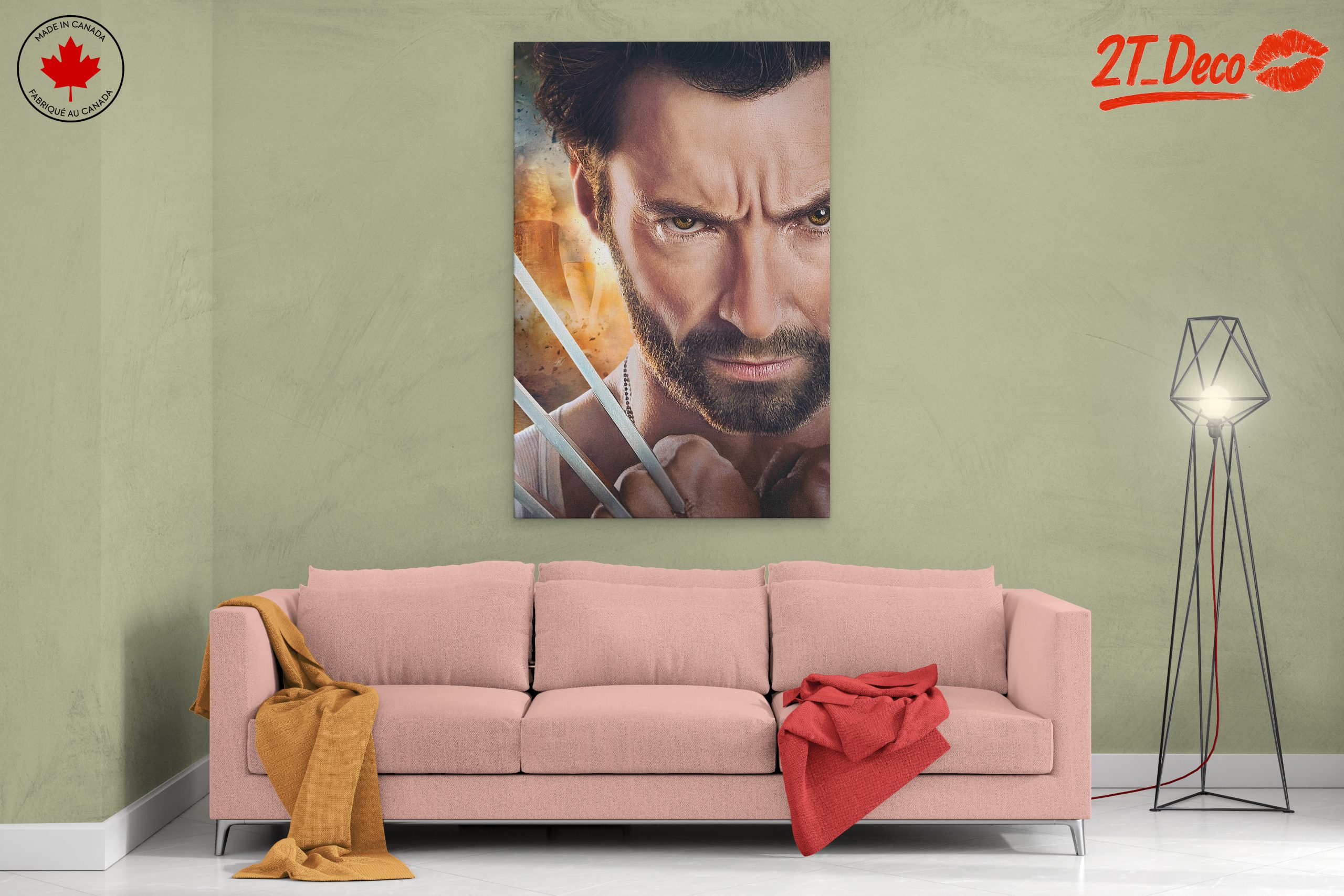 Wolverine Marvel Character Wall Art - Image 2