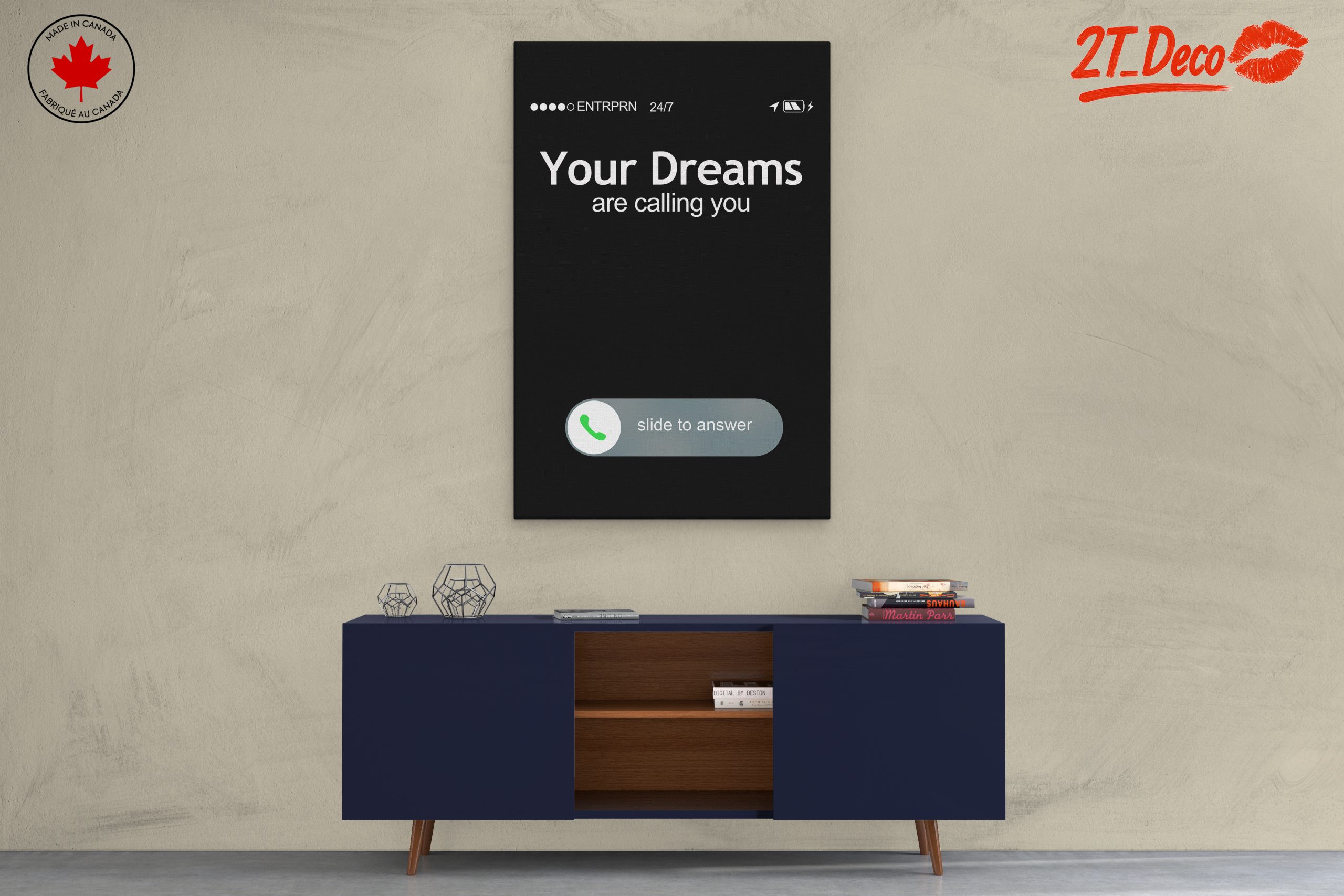 Your Dreams Are Calling You Motivational Art - Image 3