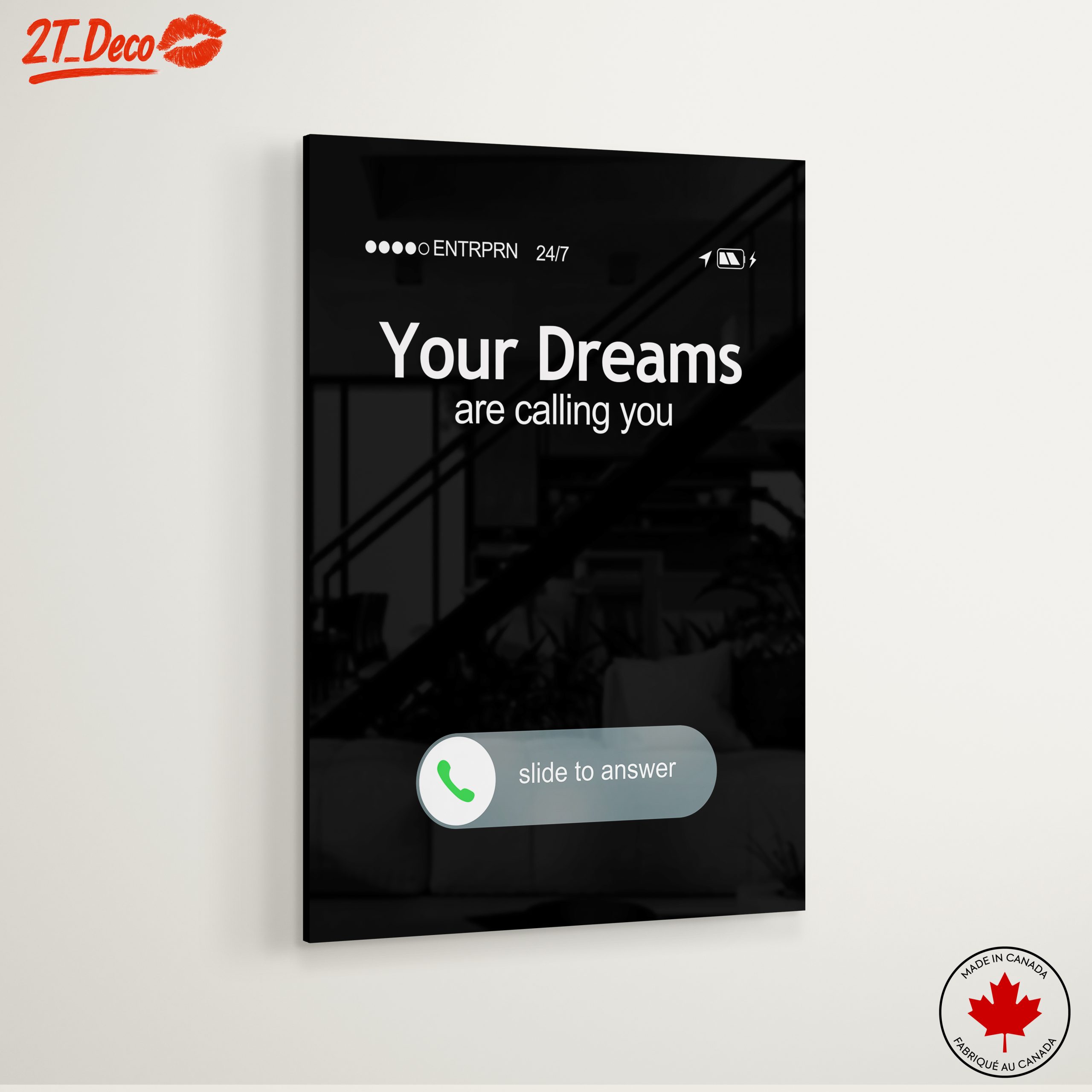 Your Dreams Are Calling You Motivational Art - Image 6