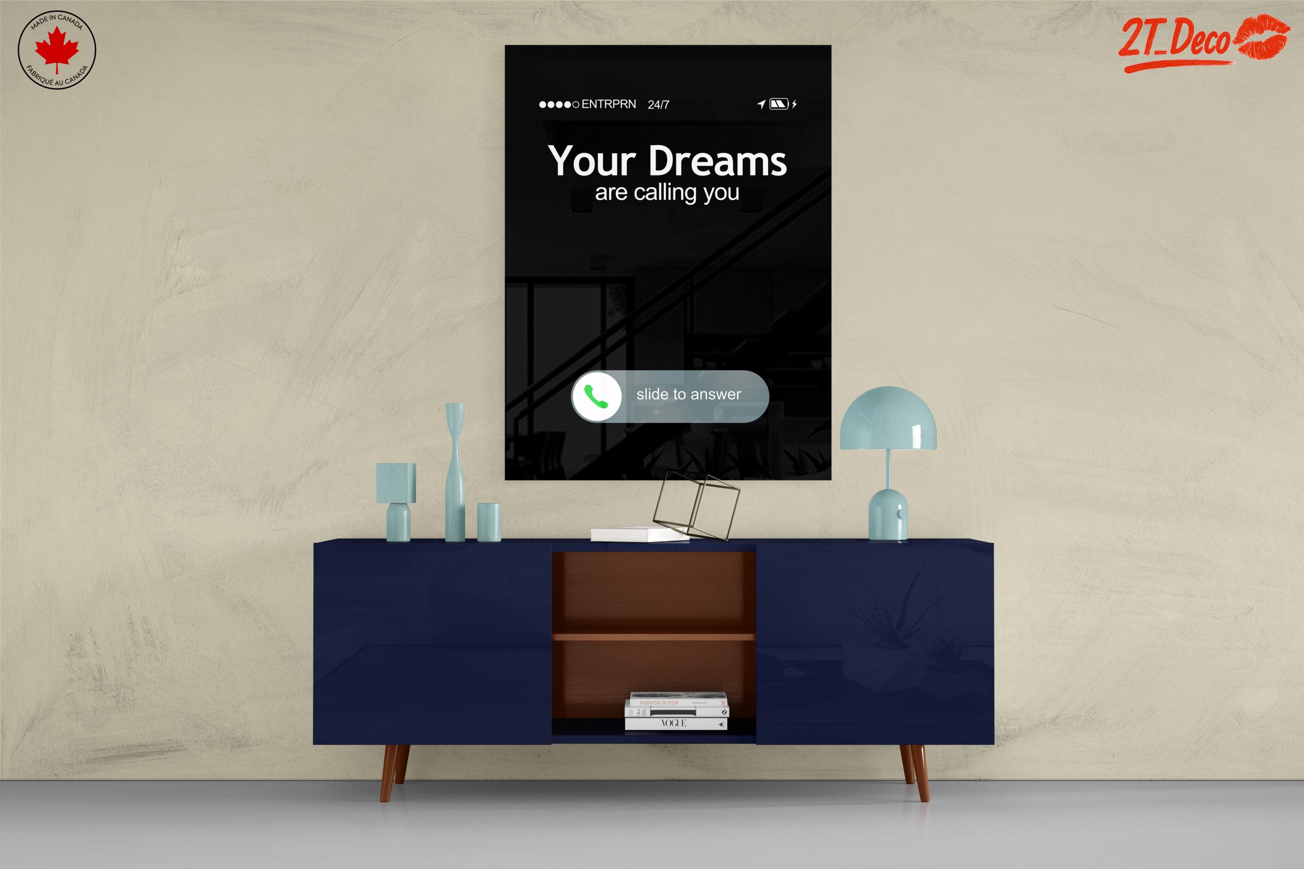 Your Dreams Are Calling You Motivational Art - Image 8