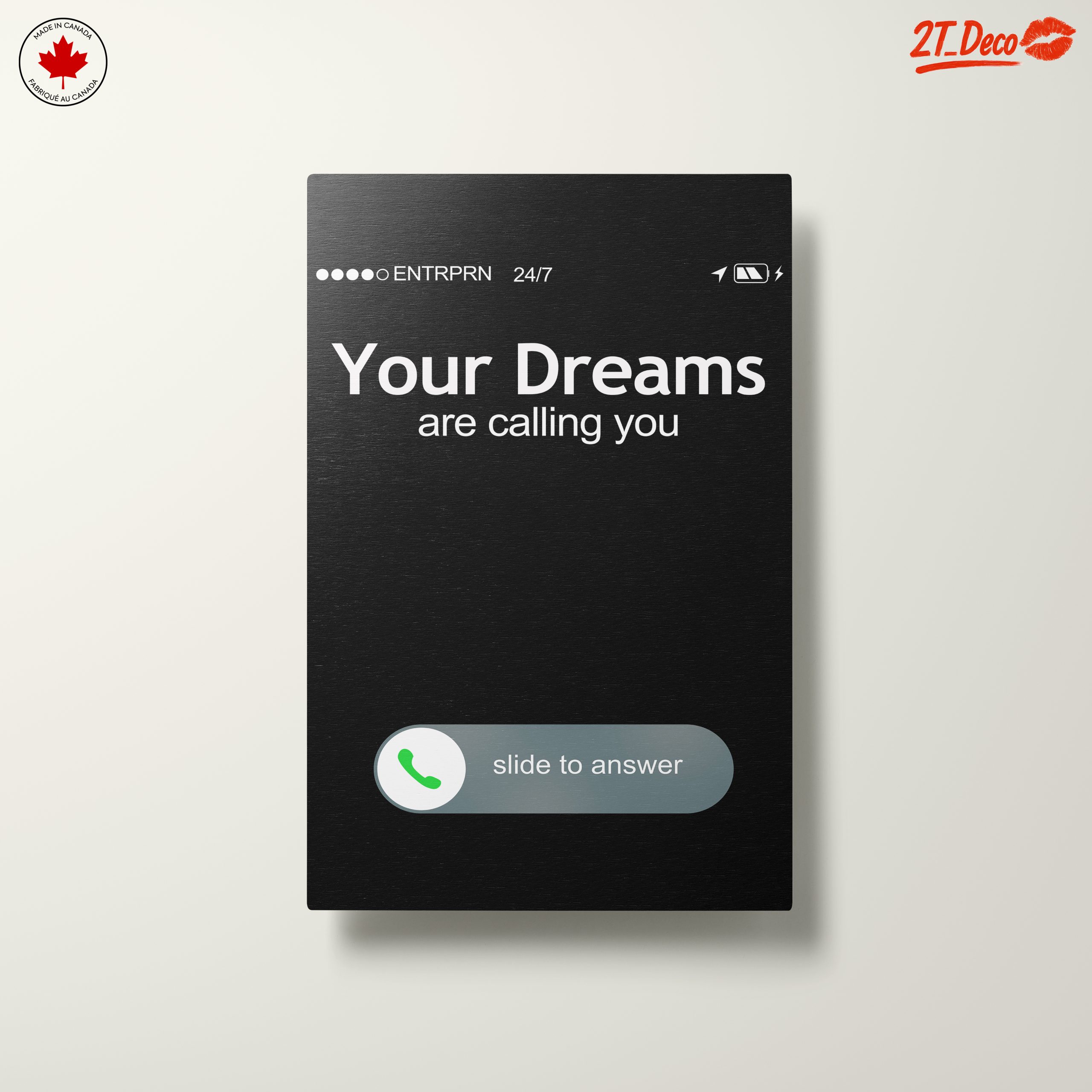Your Dreams Are Calling You Motivational Art - Image 10