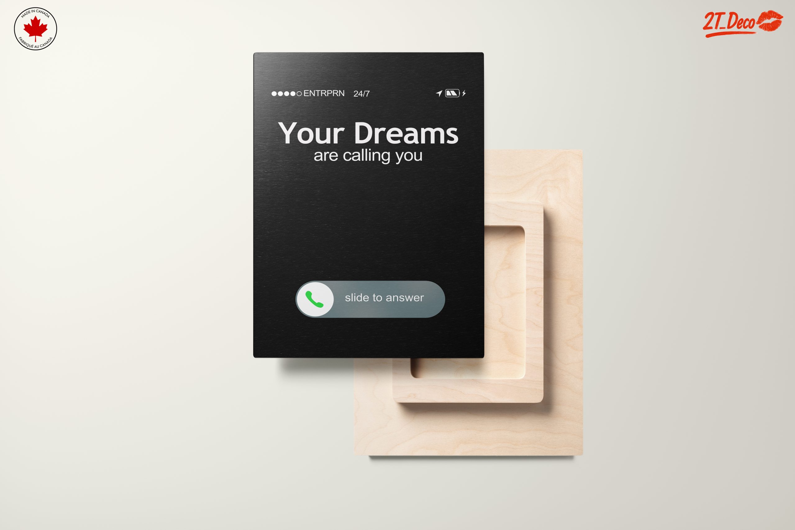 Your Dreams Are Calling You Motivational Art - Image 11