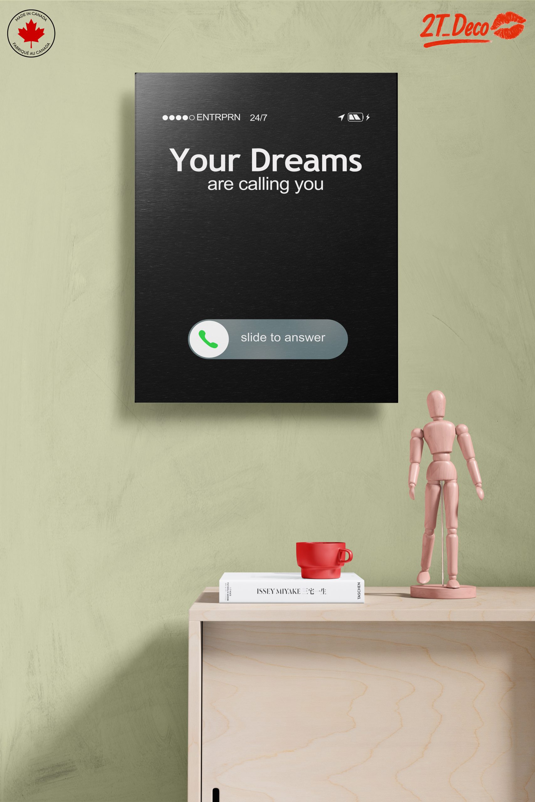 Your Dreams Are Calling You Motivational Art - Image 14