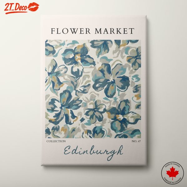 Edinburgh Flower Market Artwork