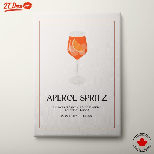 Aperol Spritz Cocktail Recipe Art 2