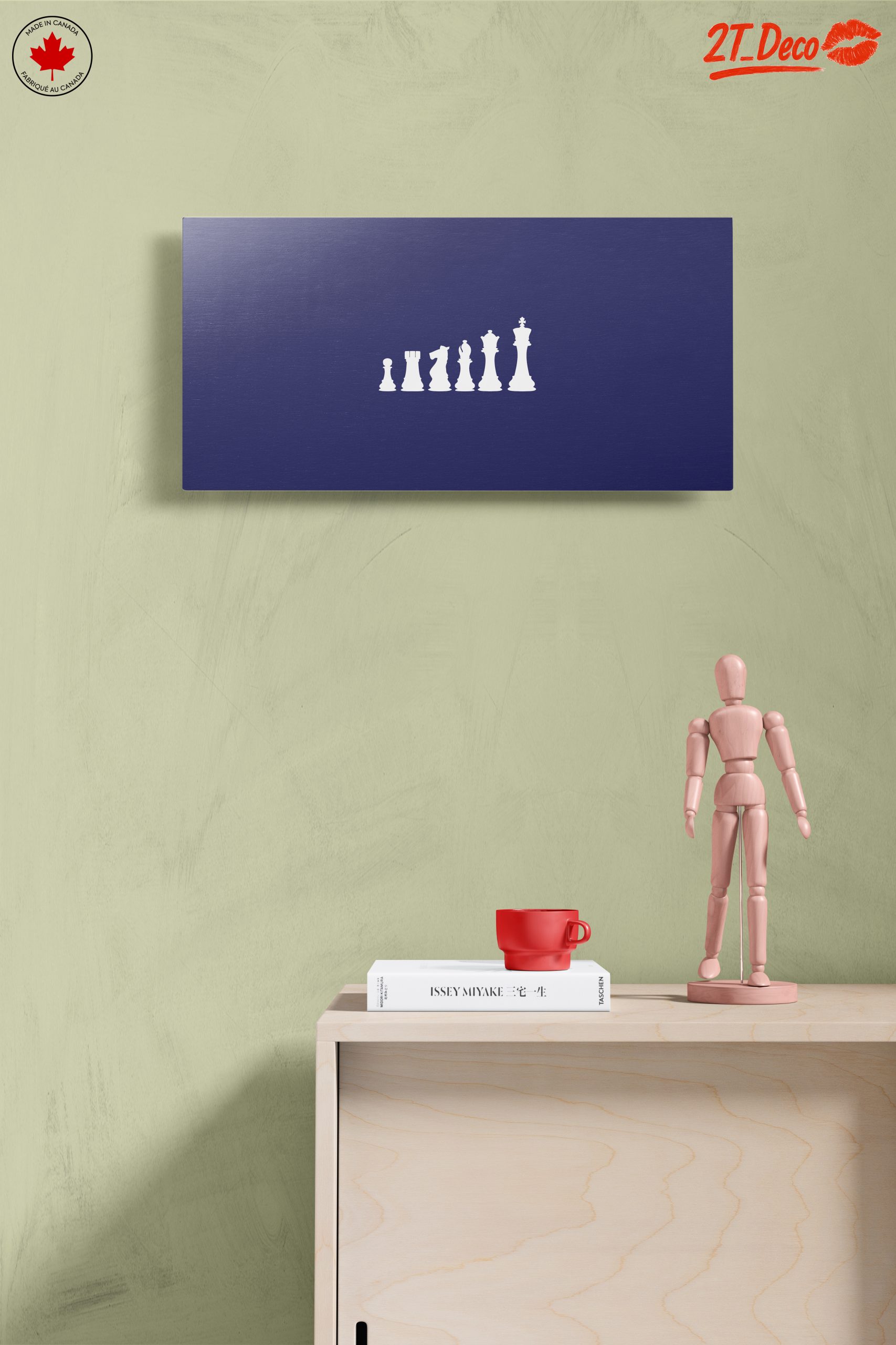 Minimalist Chess Piece Art - Image 14