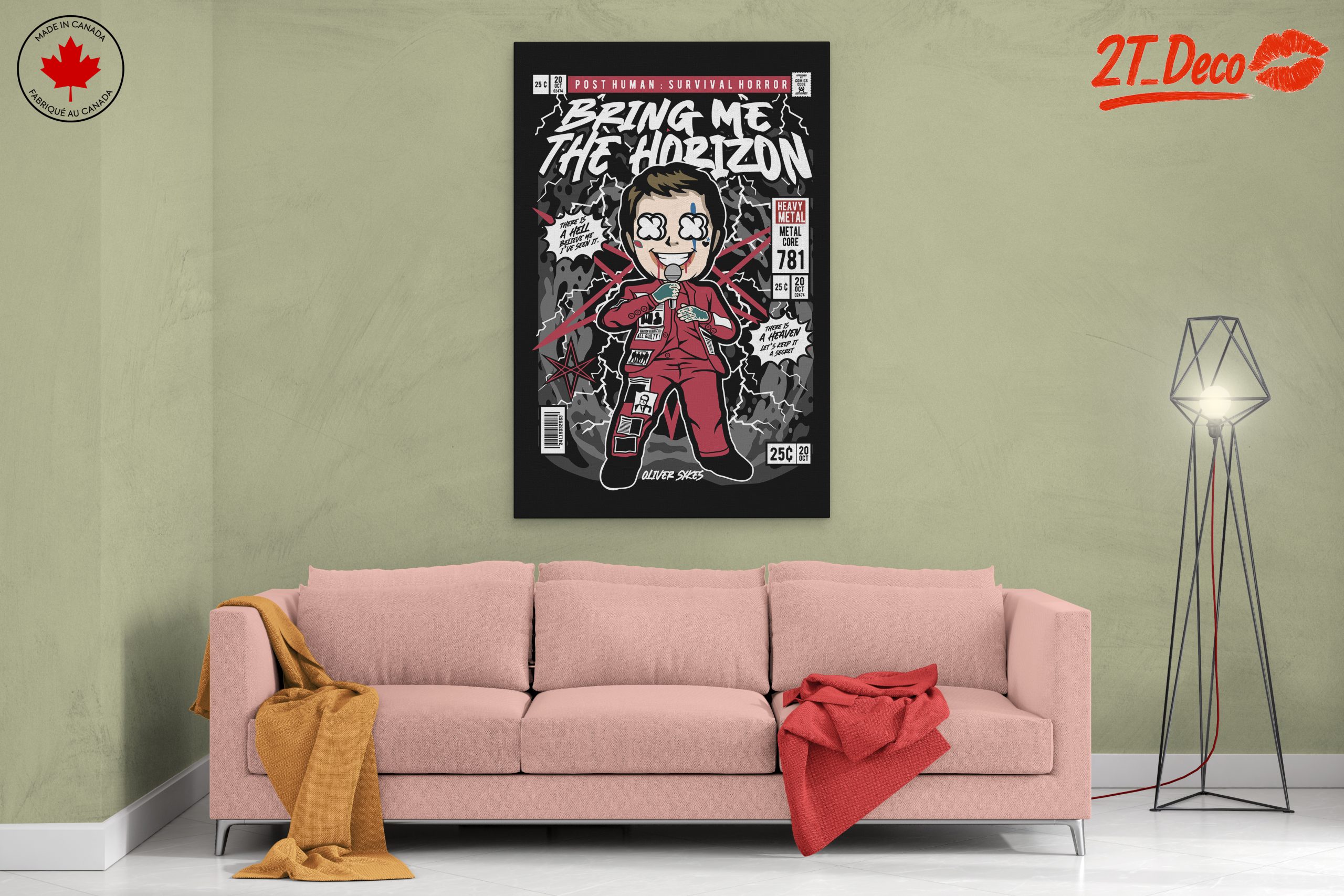 Bring Me The Horizon Inspired Art - Image 2