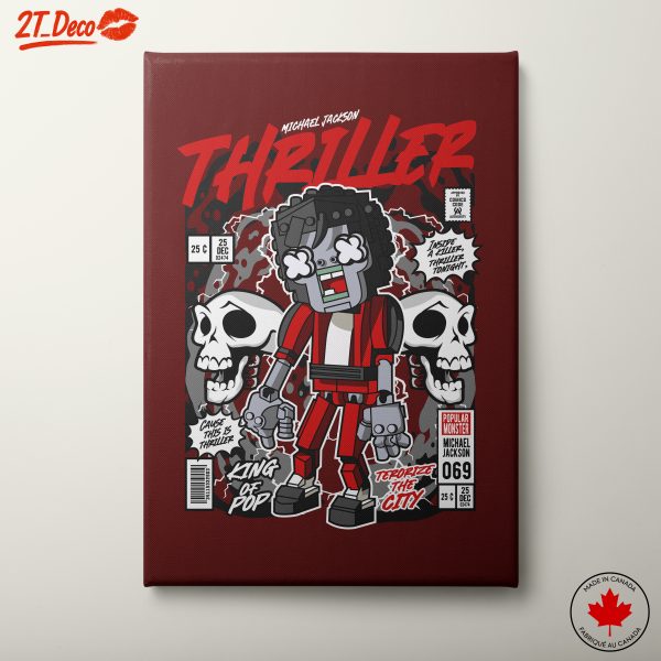 Michael Jackson Thriller Inspired Art