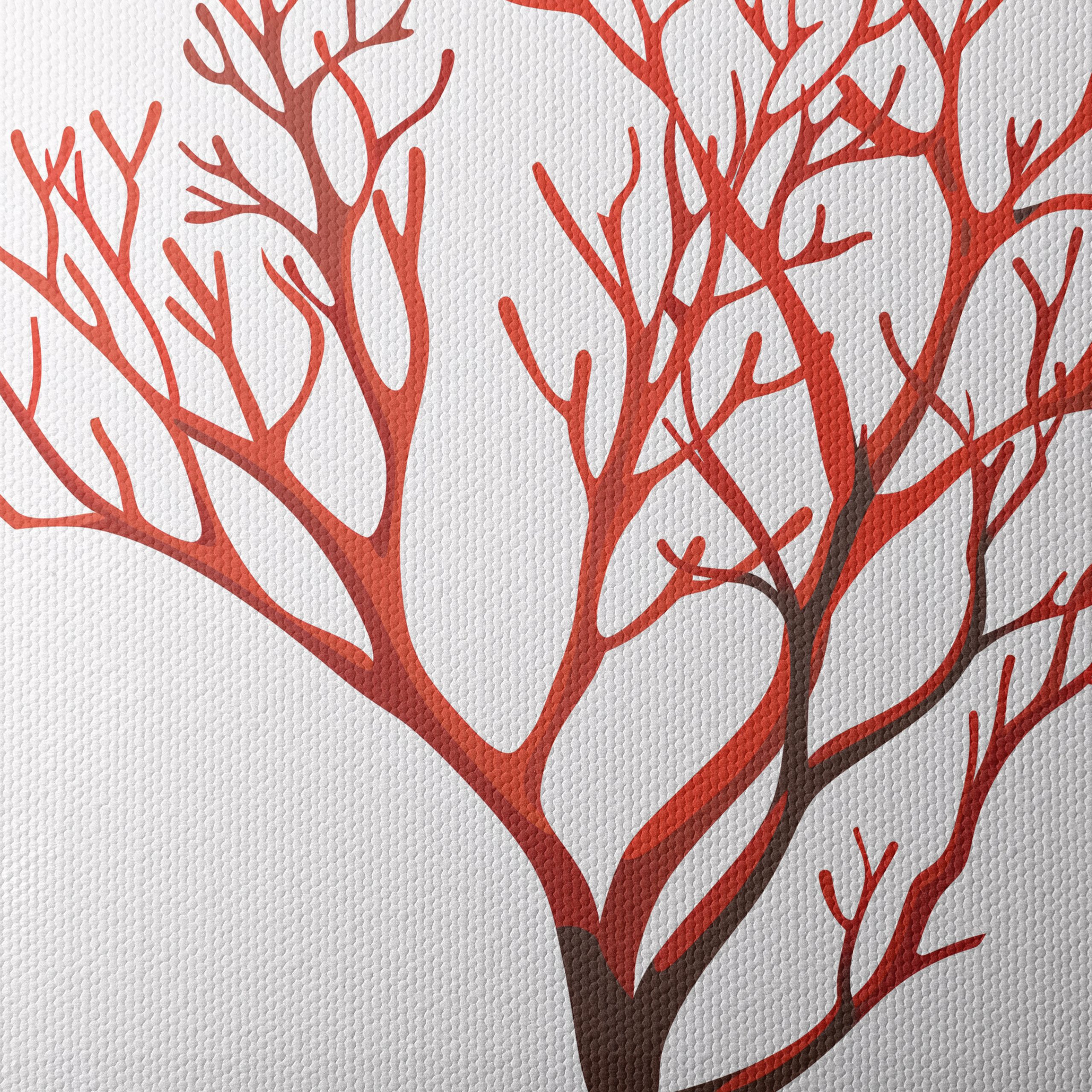 Stylized Coral Abstract Art 2 - Image 4