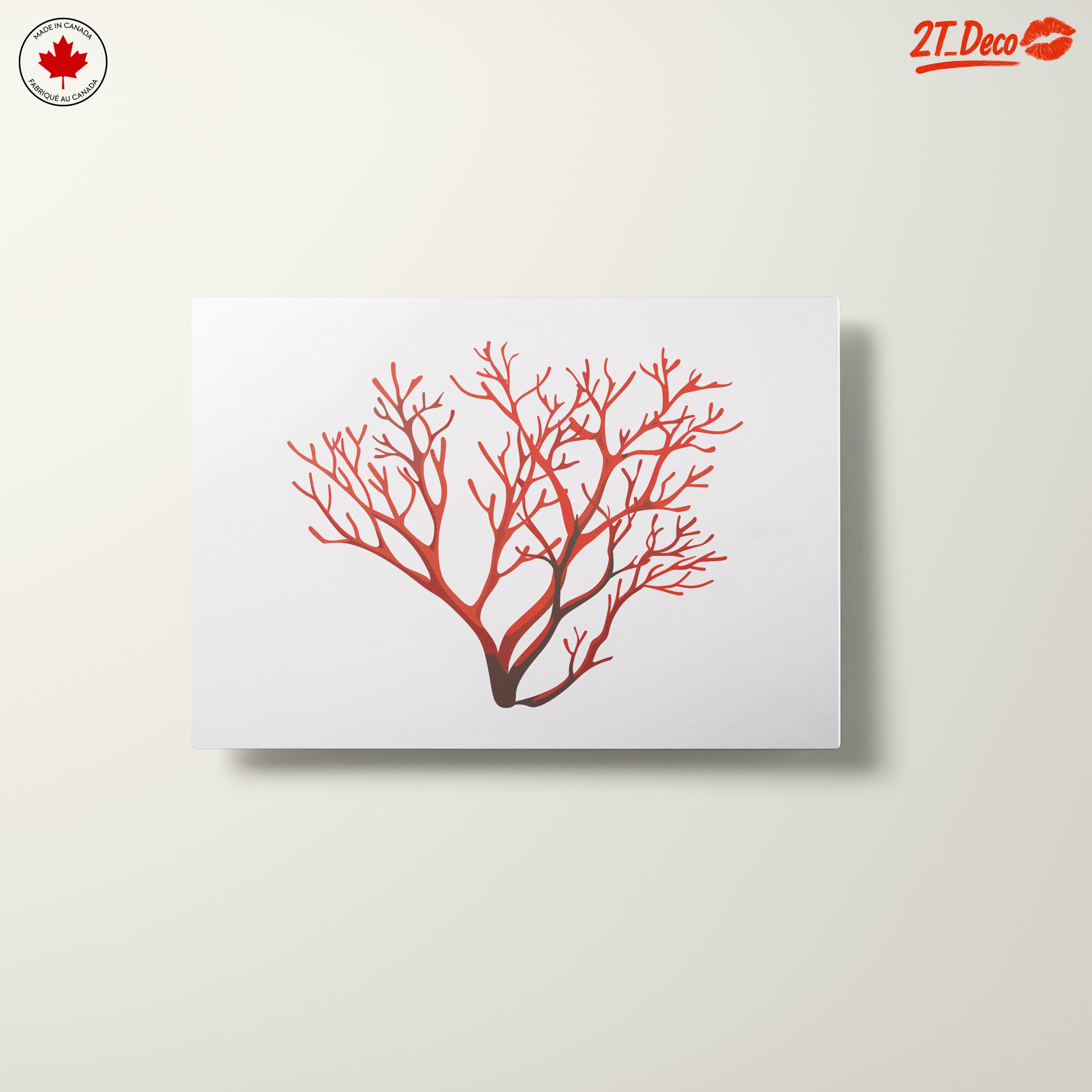 Stylized Coral Abstract Art 2 - Image 10