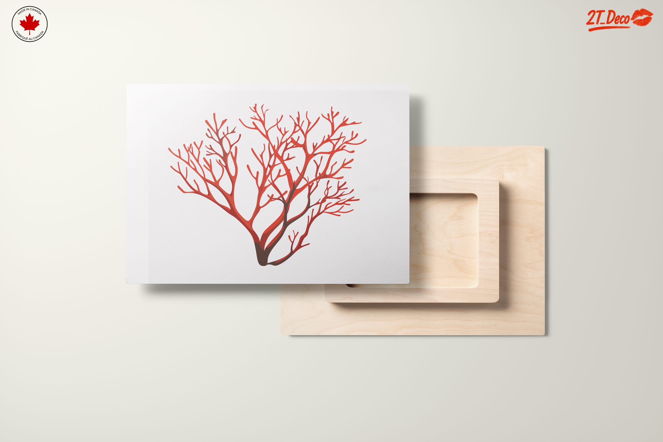 Stylized Coral Abstract Art 2 - Image 11