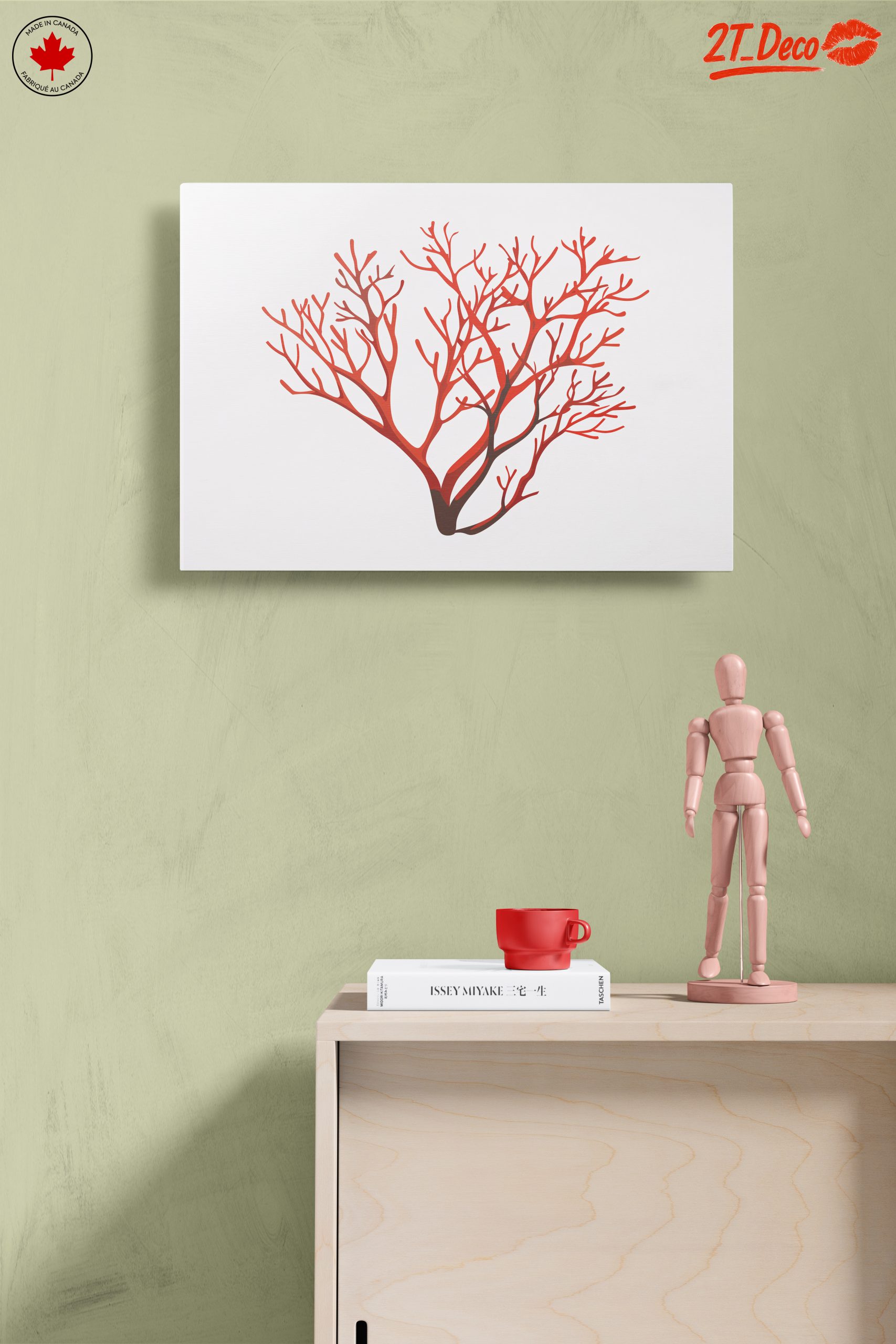 Stylized Coral Abstract Art 2 - Image 14