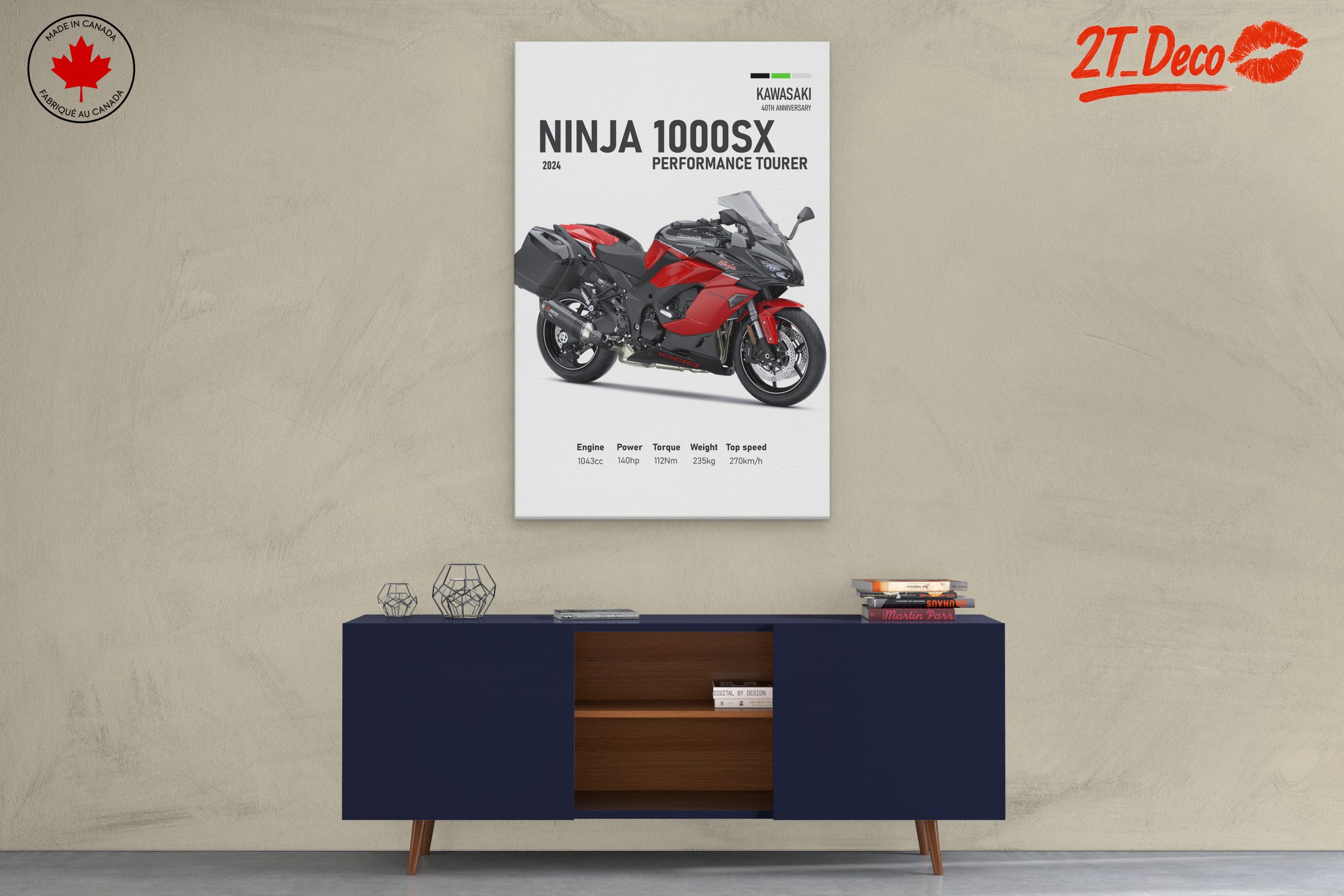 Kawasaki Ninja 1000SX Performance Tourer Motorcycle - Image 3