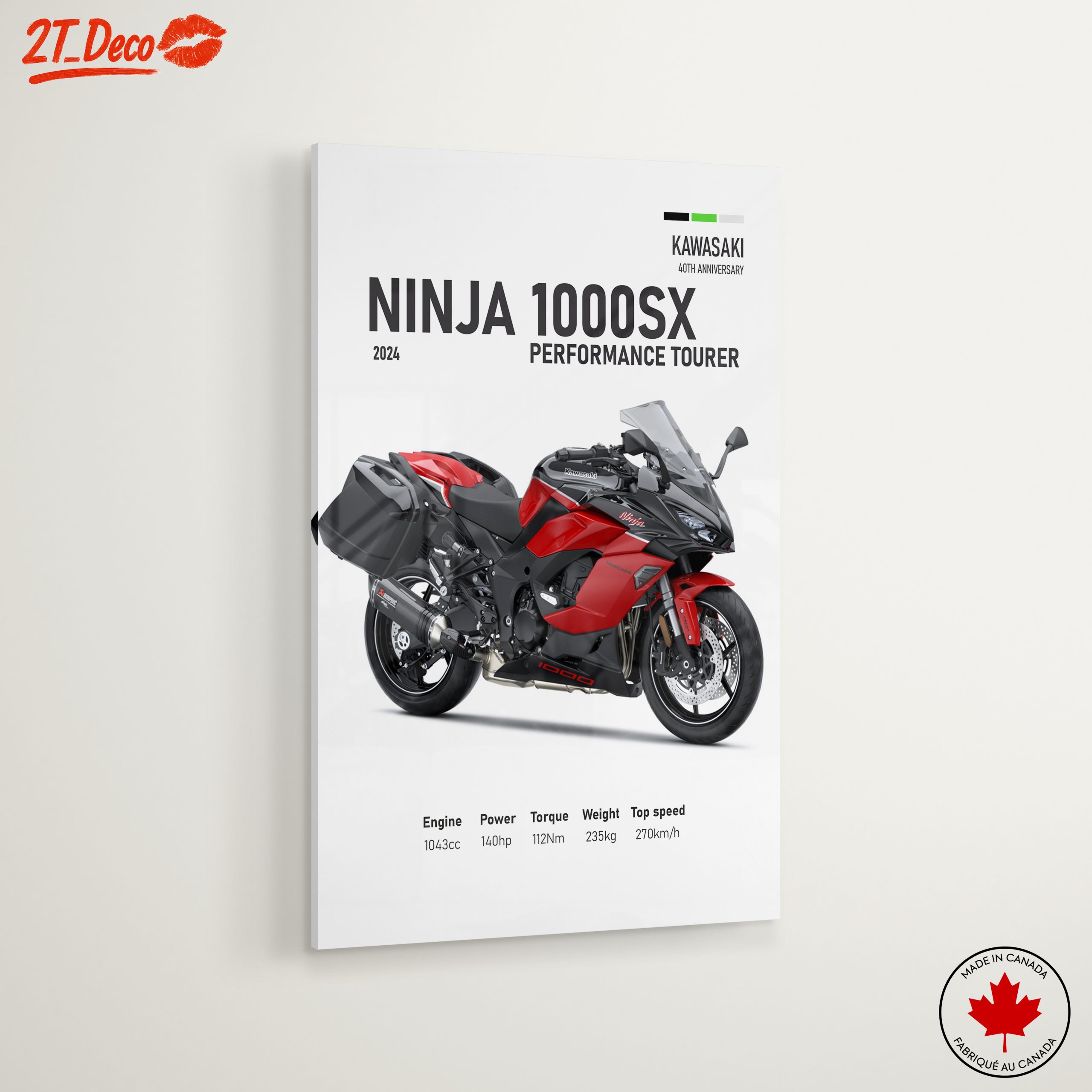 Kawasaki Ninja 1000SX Performance Tourer Motorcycle - Image 6