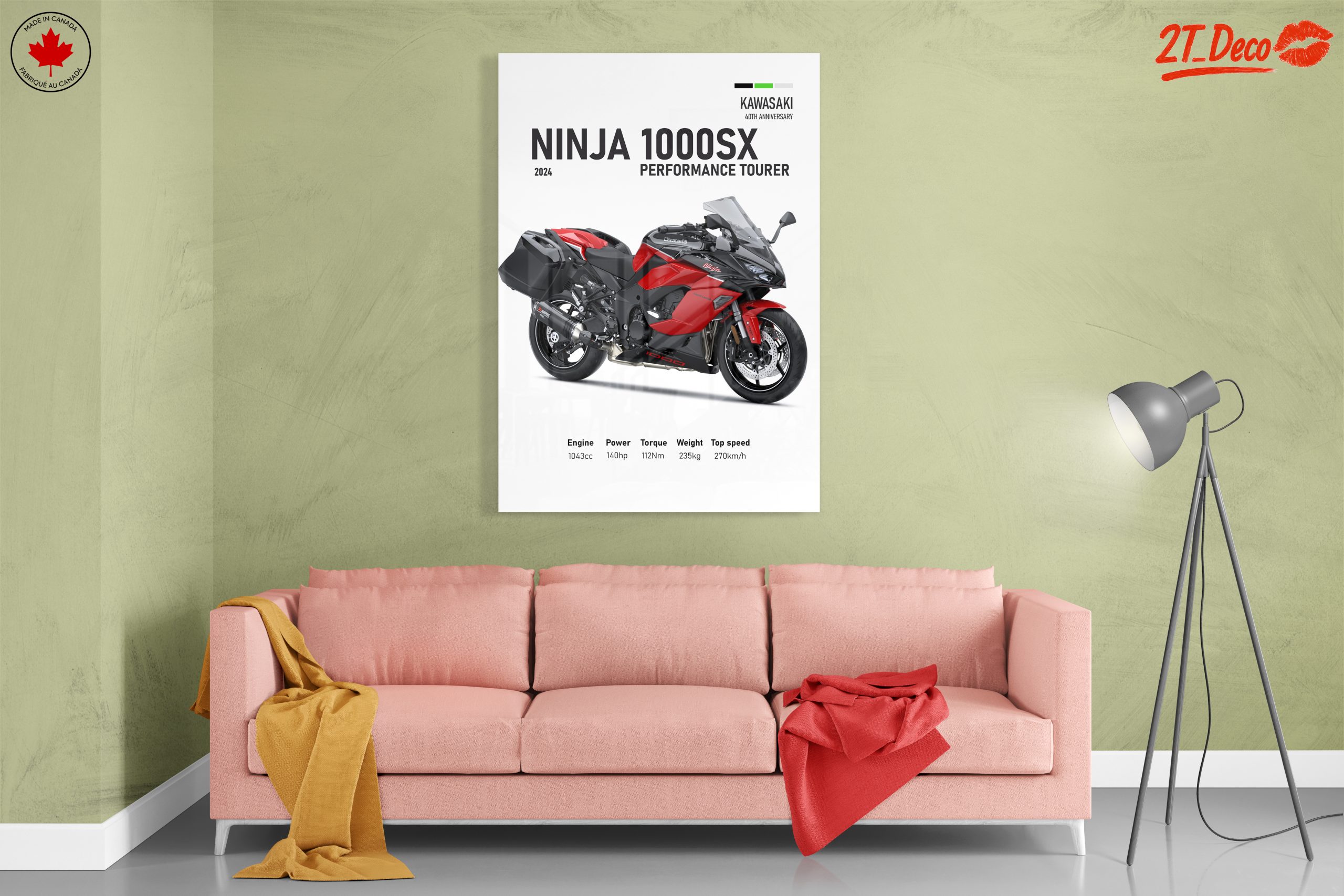 Kawasaki Ninja 1000SX Performance Tourer Motorcycle - Image 7
