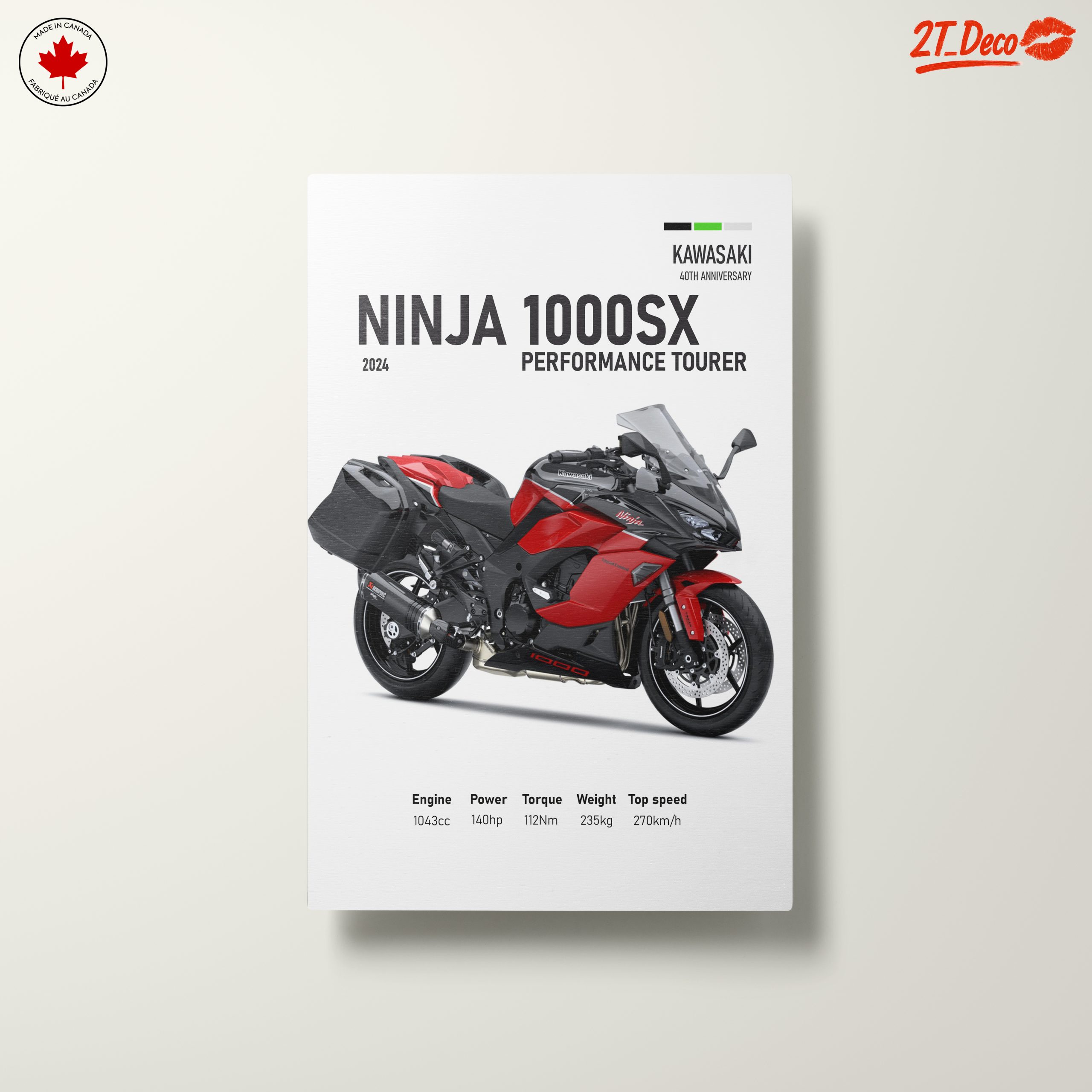 Kawasaki Ninja 1000SX Performance Tourer Motorcycle - Image 10