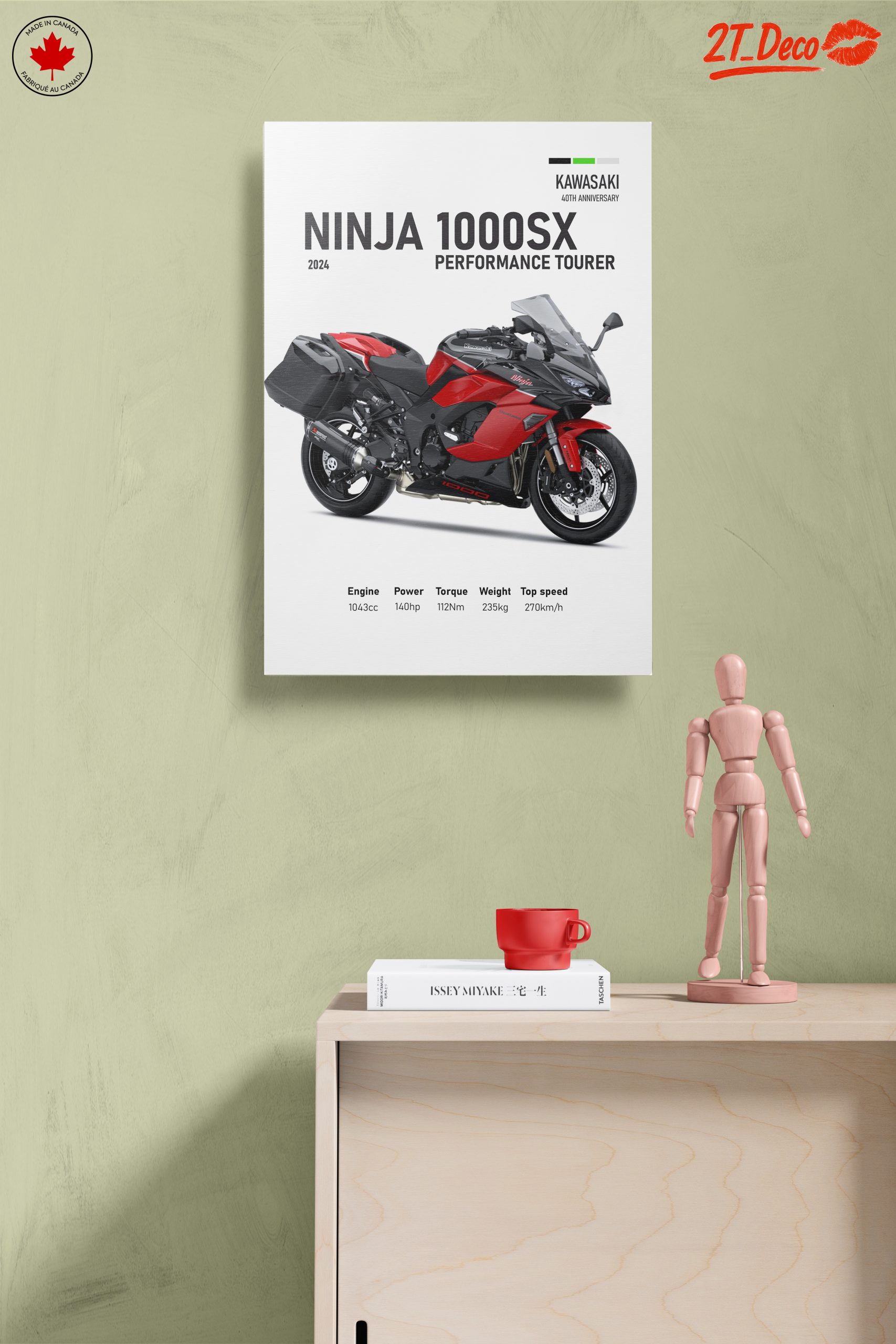 Kawasaki Ninja 1000SX Performance Tourer Motorcycle - Image 14