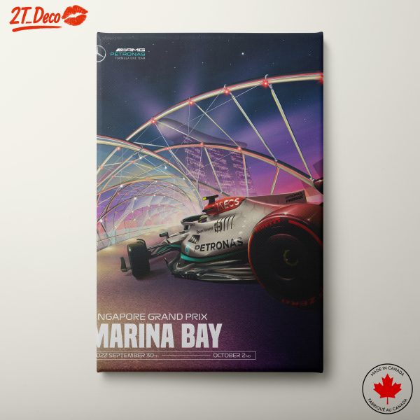 Formula 1 Singapore Grand Prix Marina Bay Art