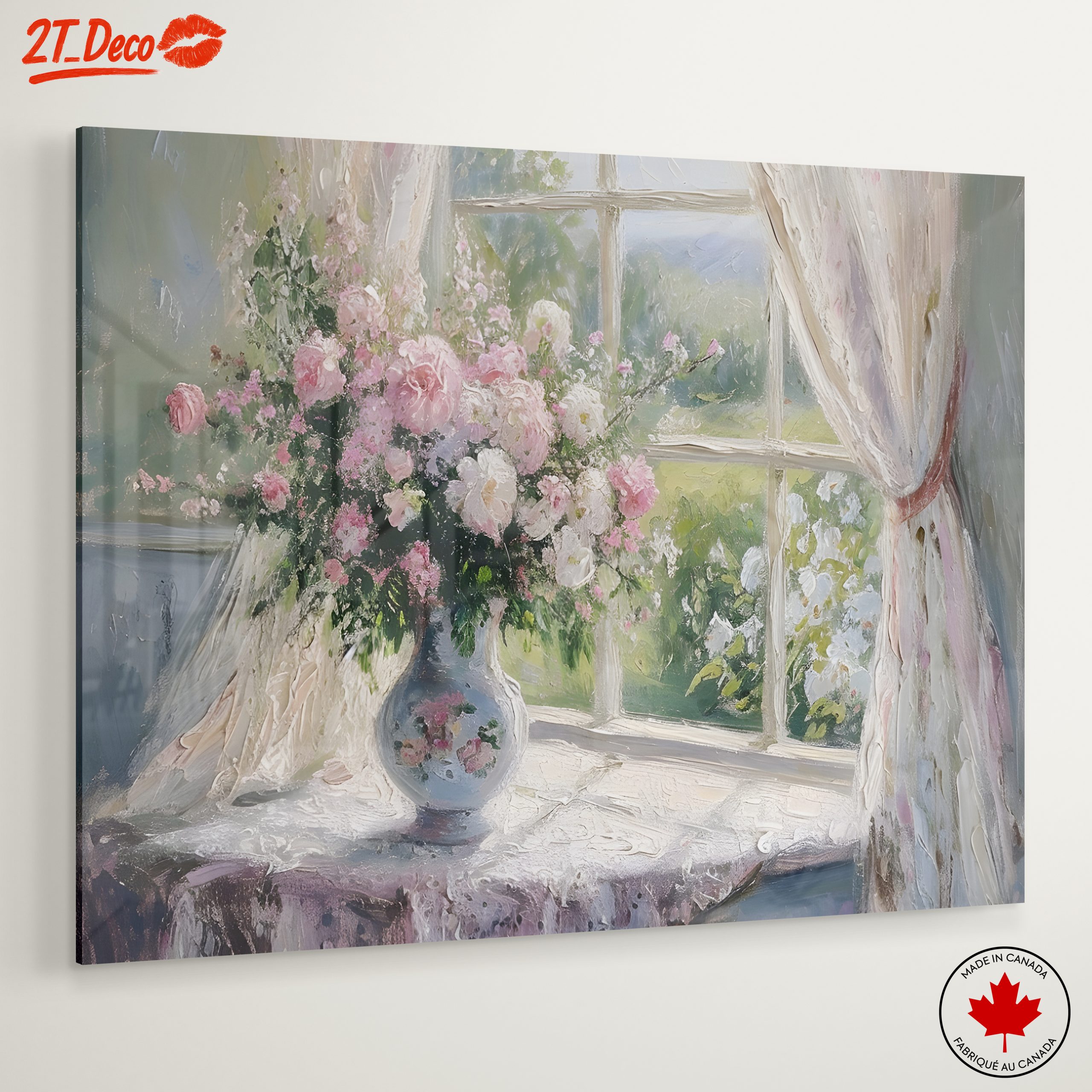 Bouquet of Blossoms by a Sunlit Window - Image 6